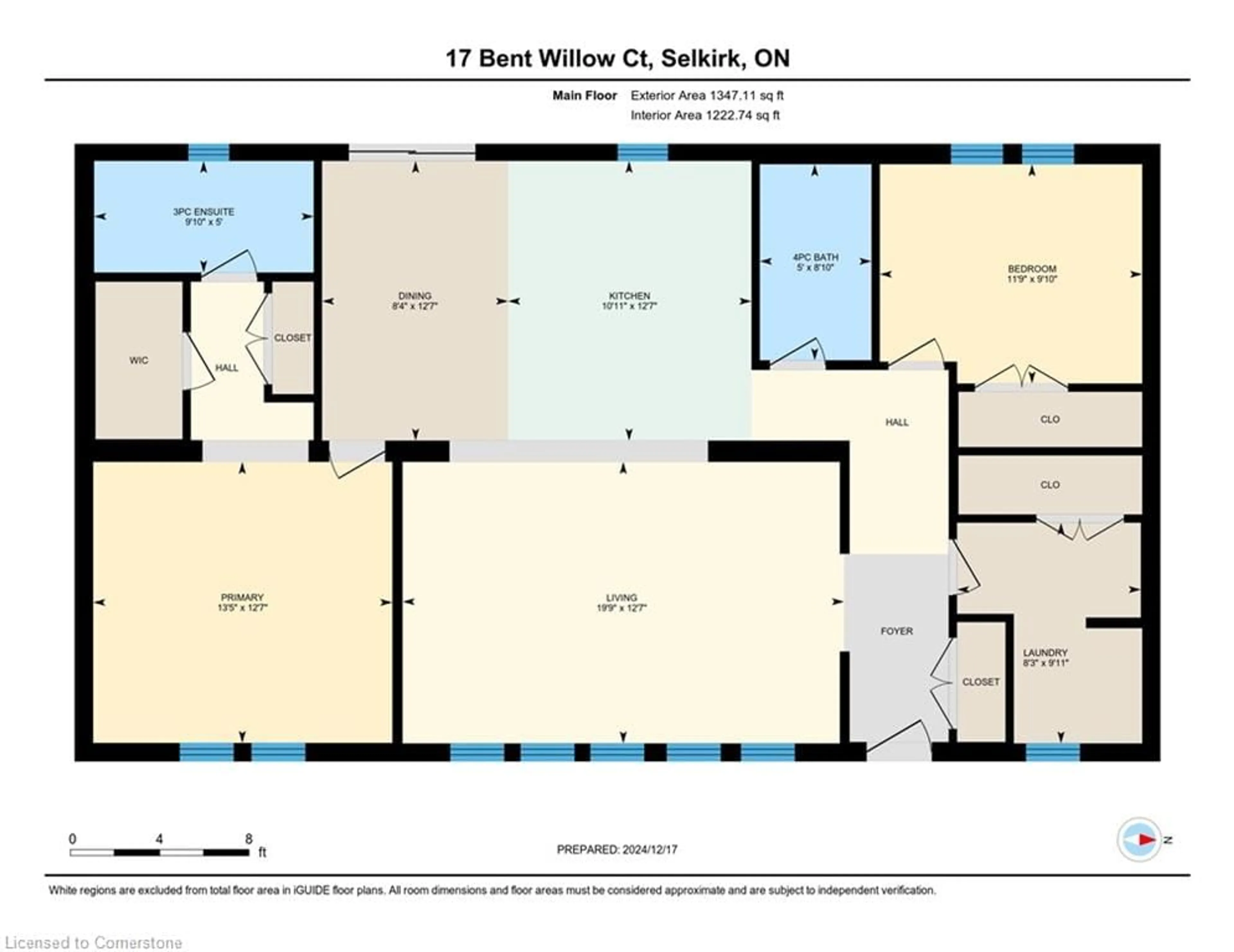 Floor plan for 17 Bent Willow Crt, Nanticoke Ontario N0A 1L0