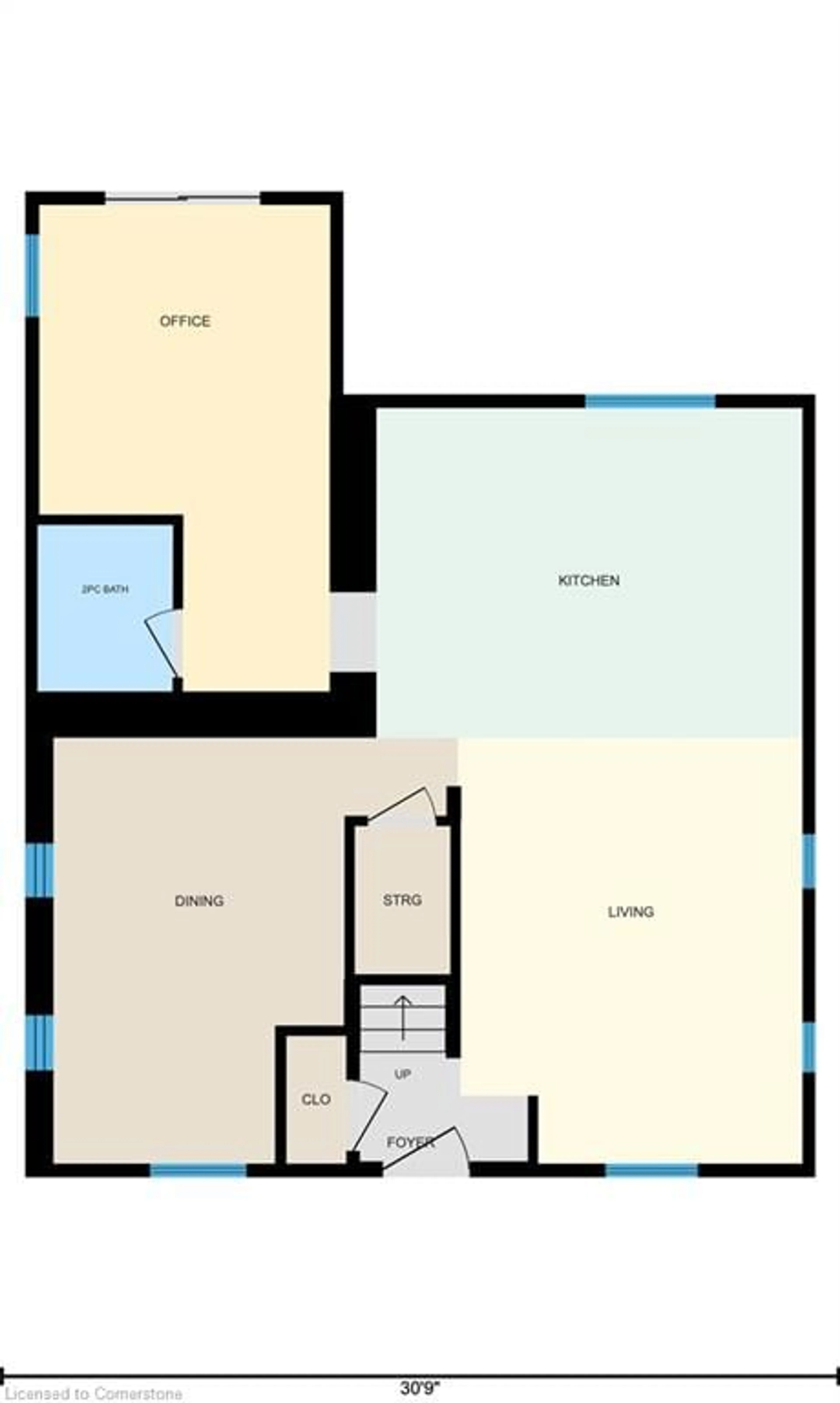 Floor plan for 351 Fountain St, Cambridge Ontario N3H 1J2