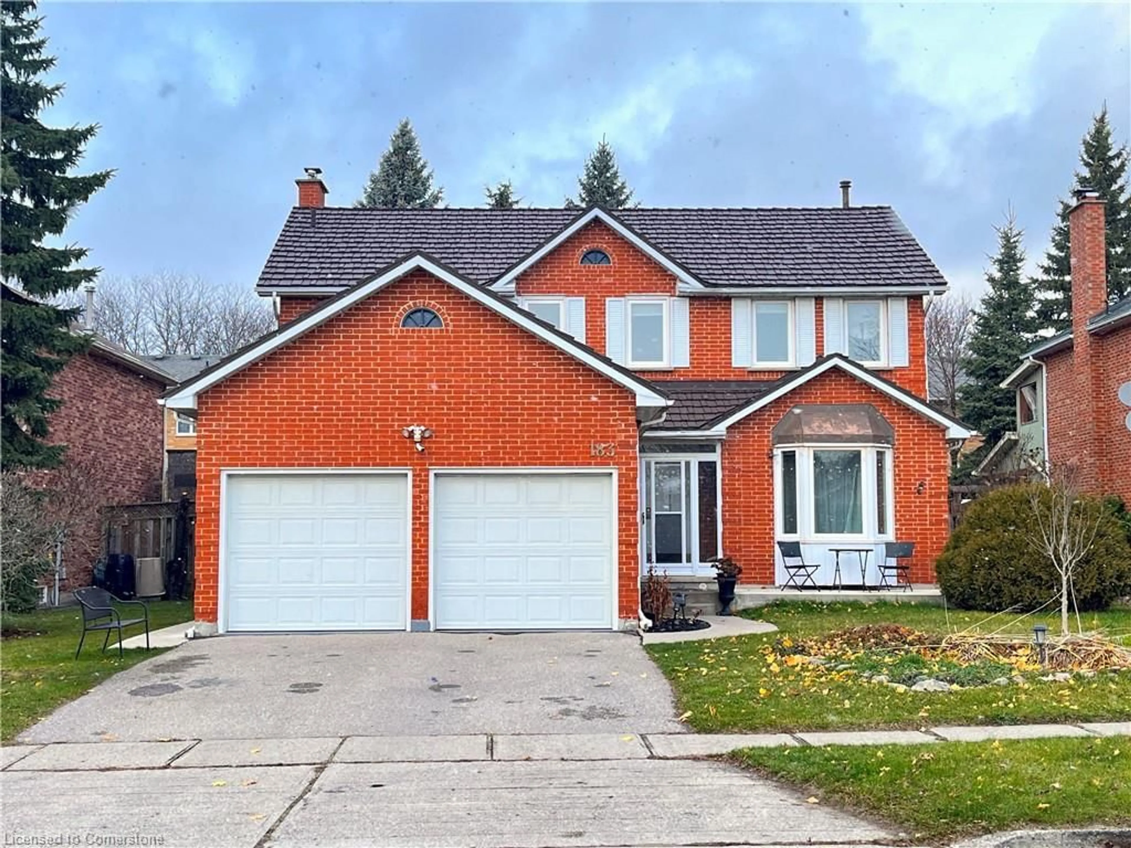 Home with brick exterior material, street for 183 Bayne Cres, Cambridge Ontario N1T 1K4