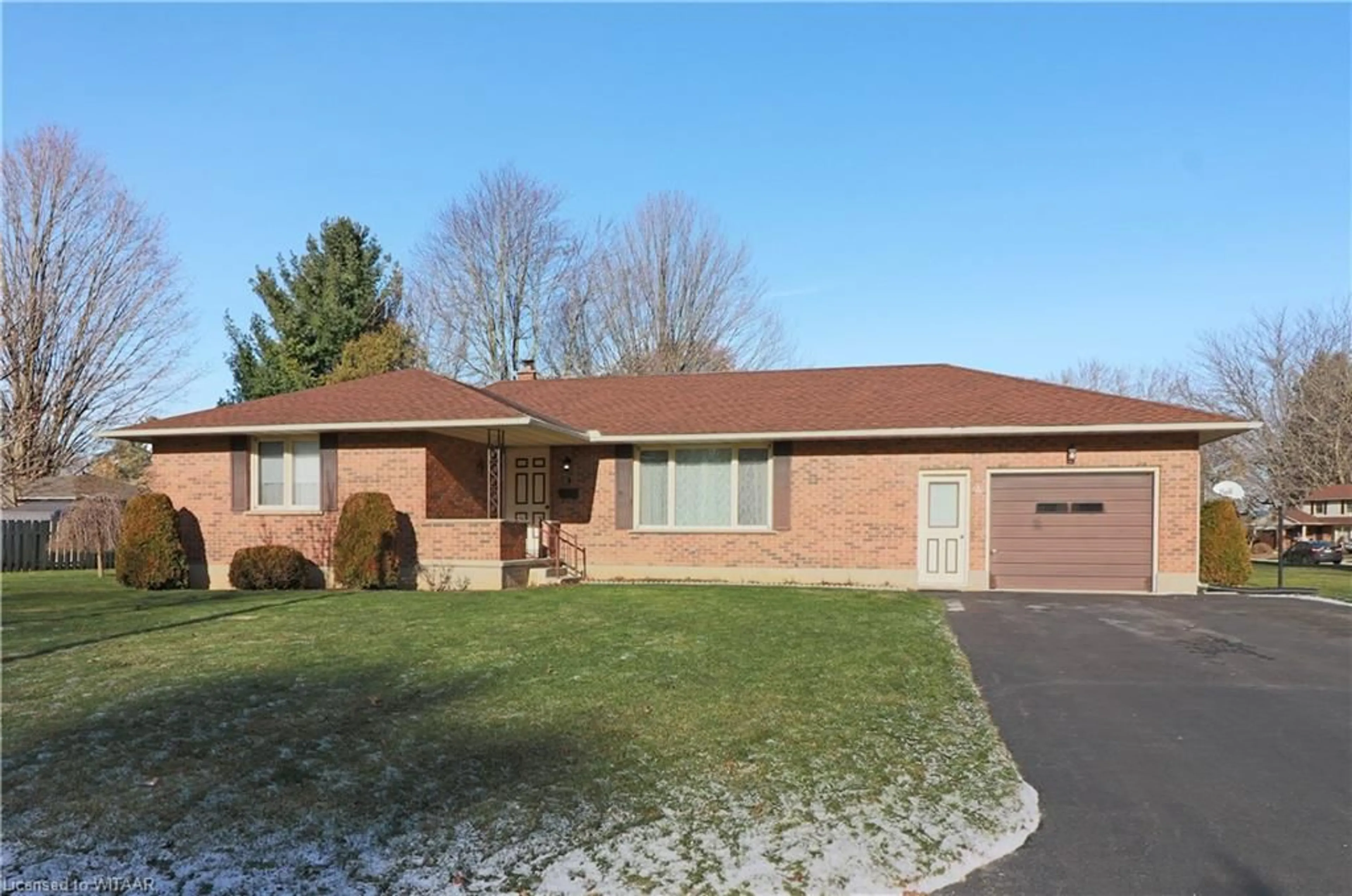 Home with brick exterior material, street for 4 Segal Dr, Tillsonburg Ontario N4G 4T8