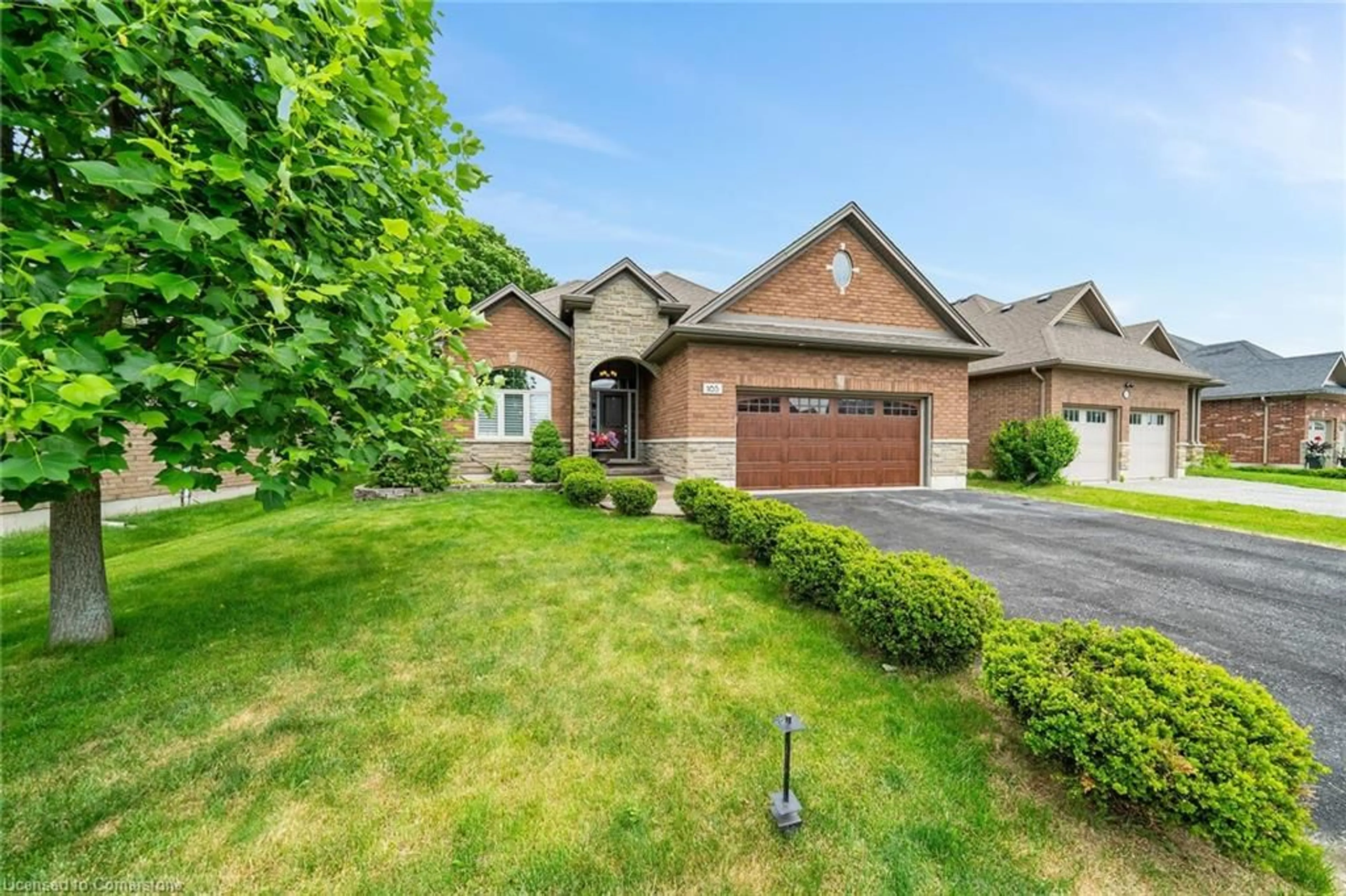 Home with brick exterior material, street for 165 Woodway Trail, Simcoe Ontario N3Y 0B8