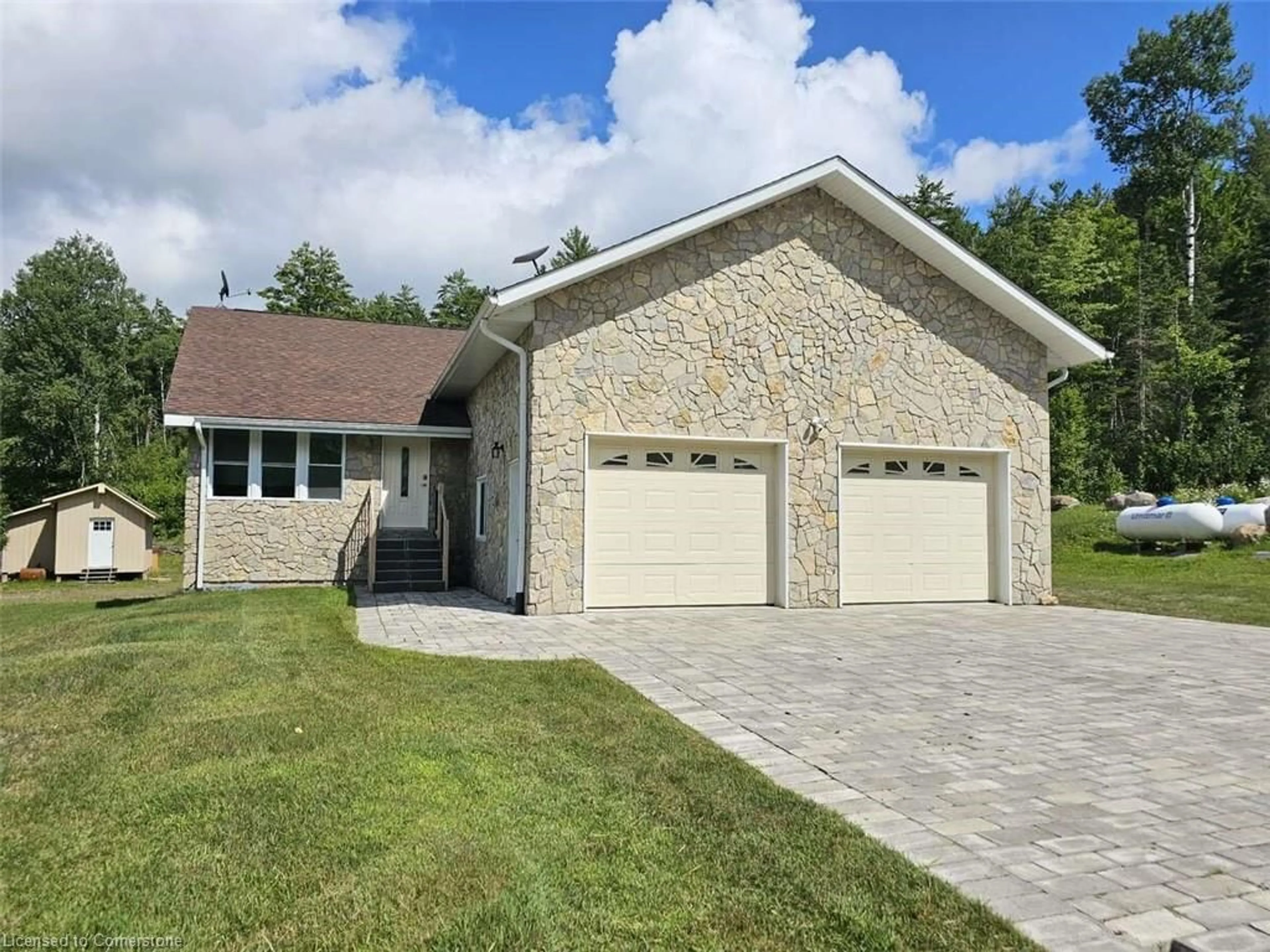 Home with brick exterior material, street for 166A Talon Lake Rd, Rutherglen Ontario P0H 2E0