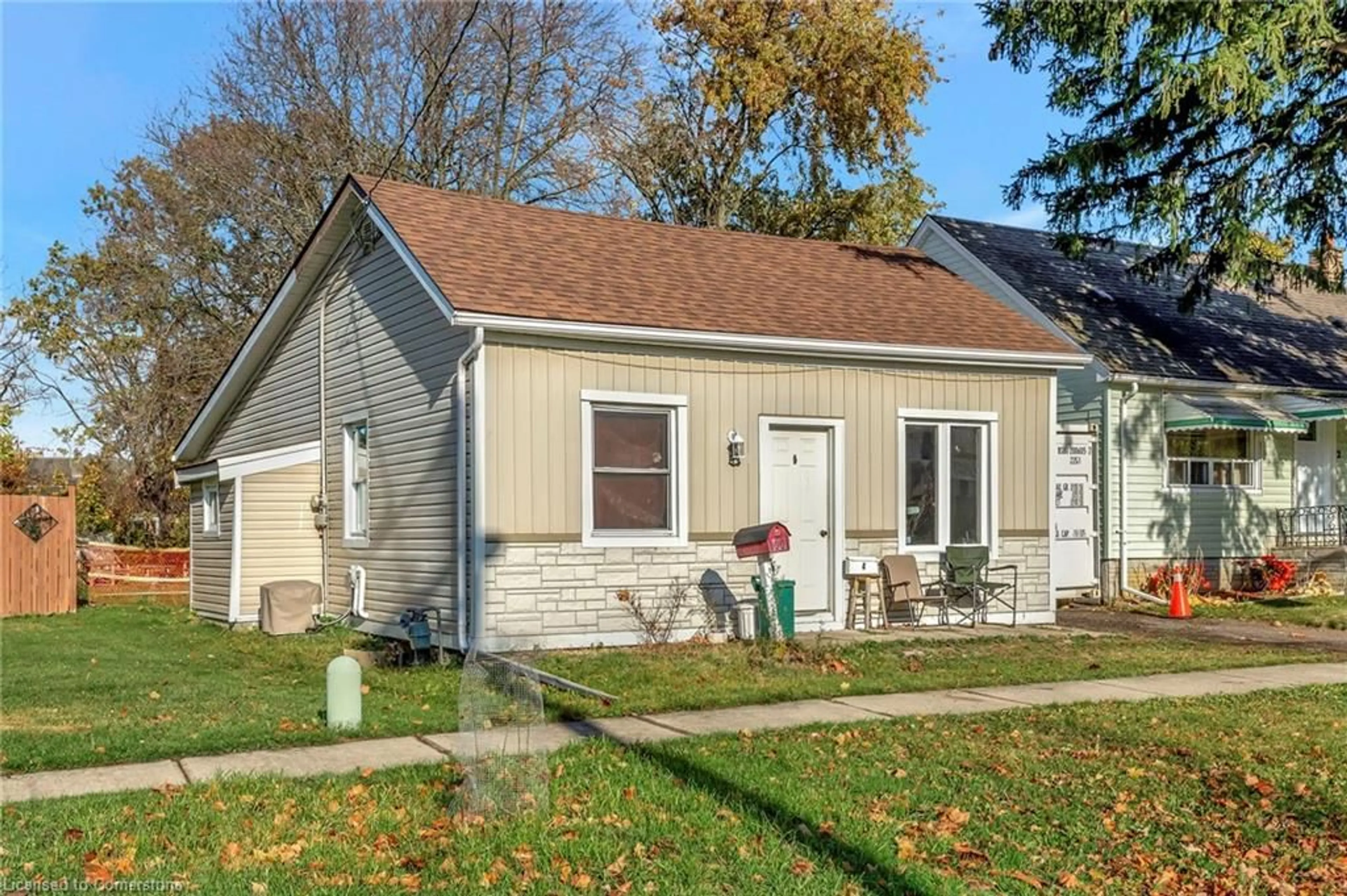 Home with vinyl exterior material, street for 4 Rebecca St, St. Catharines Ontario L2S 2G8