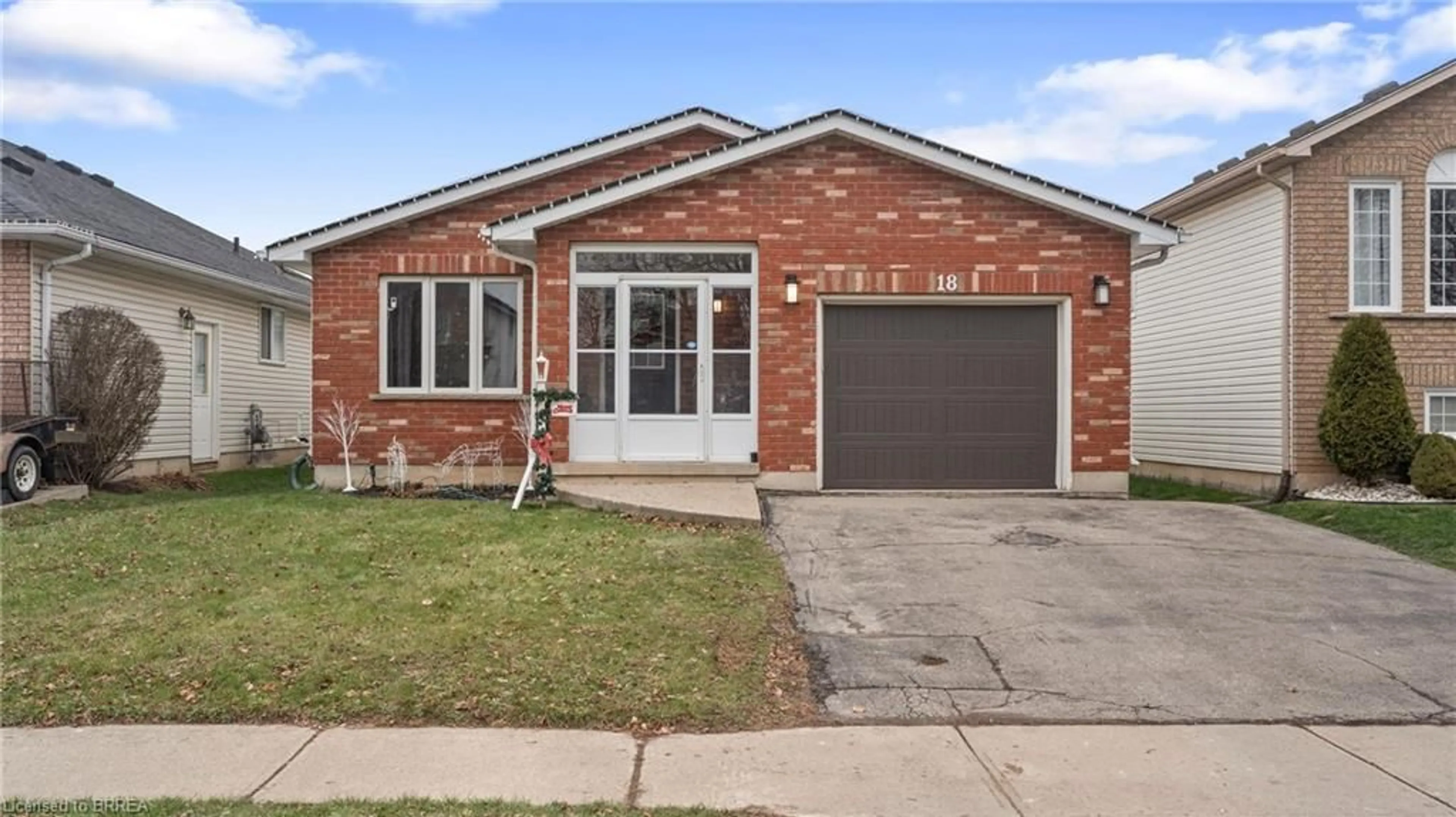 Home with brick exterior material, street for 18 Shannon St, Brantford Ontario N3T 6L1