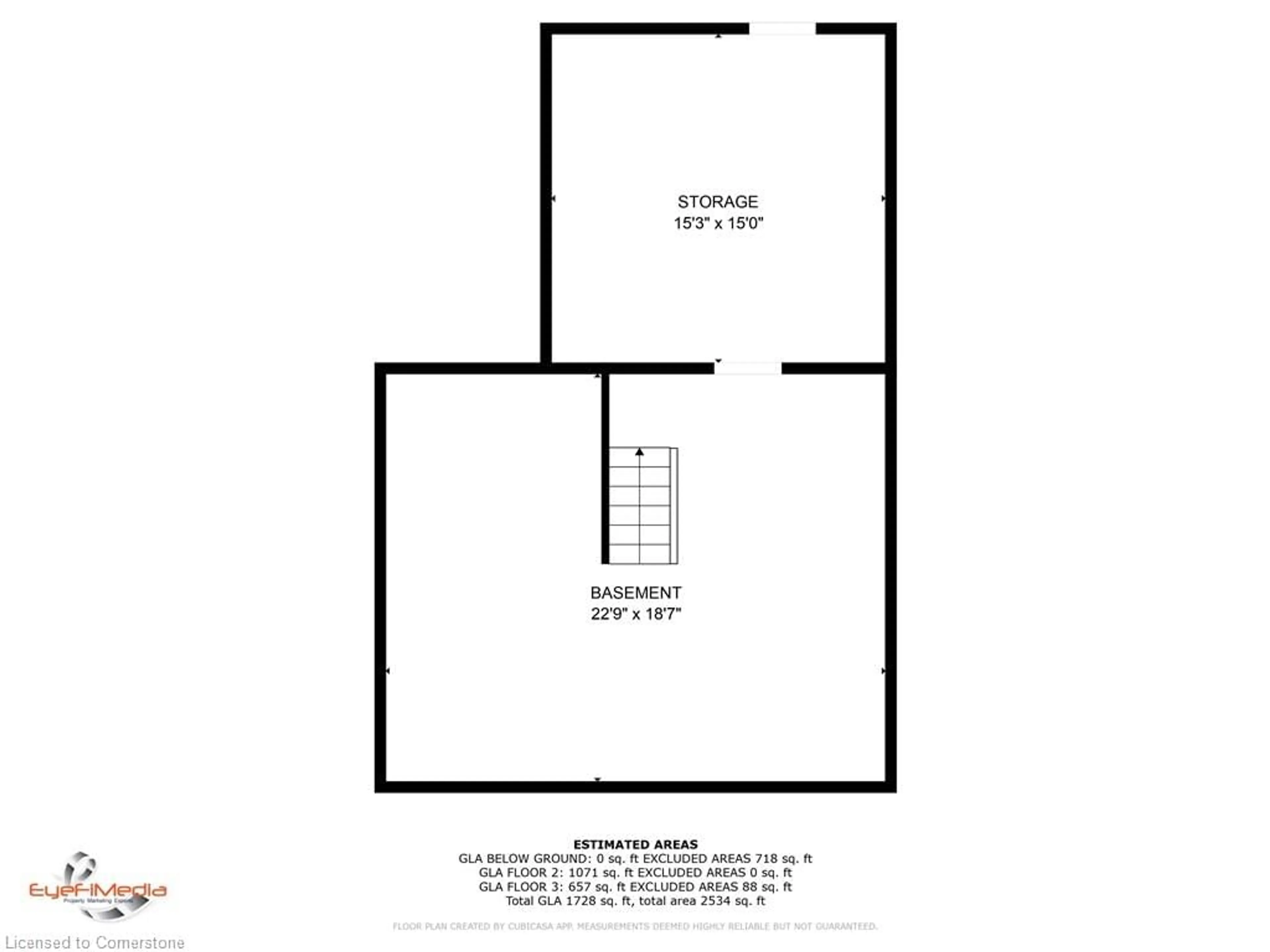 Floor plan for 101 Adam St, Cambridge Ontario N3C 2K7