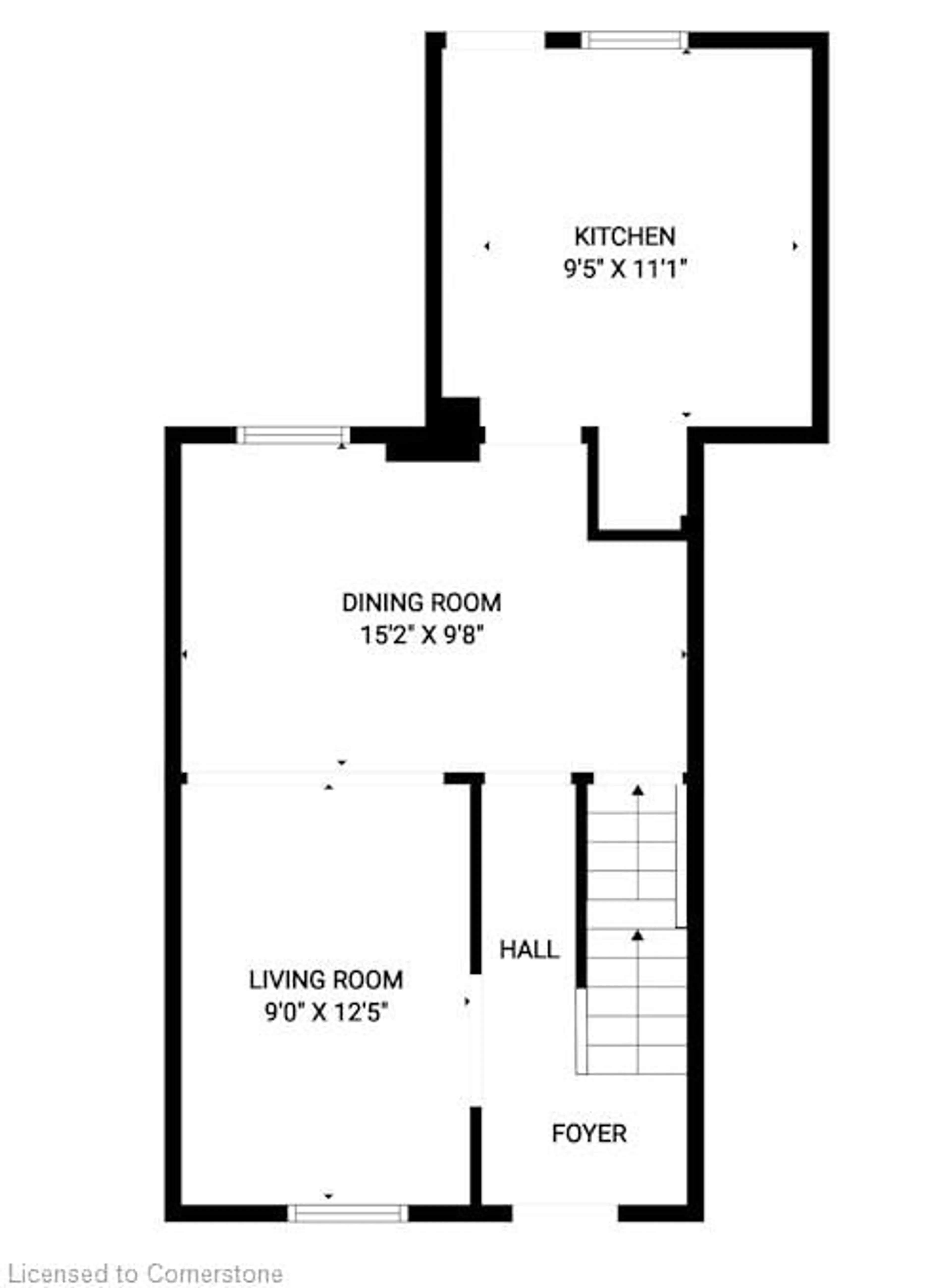 Floor plan for 55 Douglas Ave, Hamilton Ontario L8L 5R2