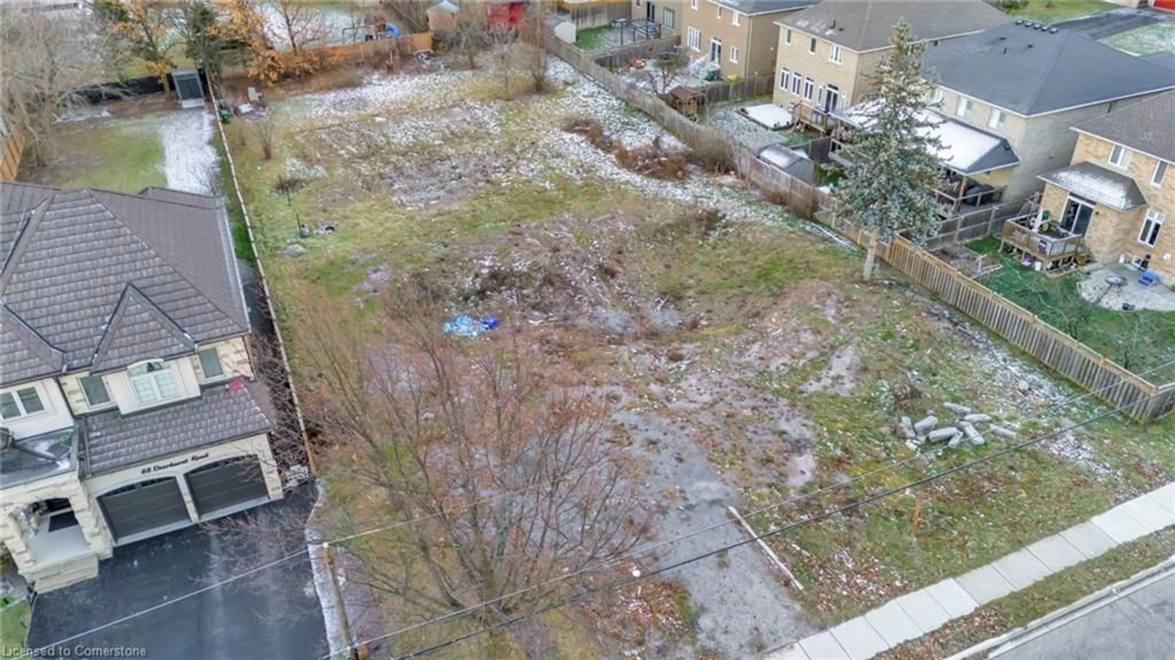 A pic from outside/outdoor area/front of a property/back of a property/a pic from drone, street for 64 Deerhurst Rd, Stoney Creek Ontario L8E 2E6