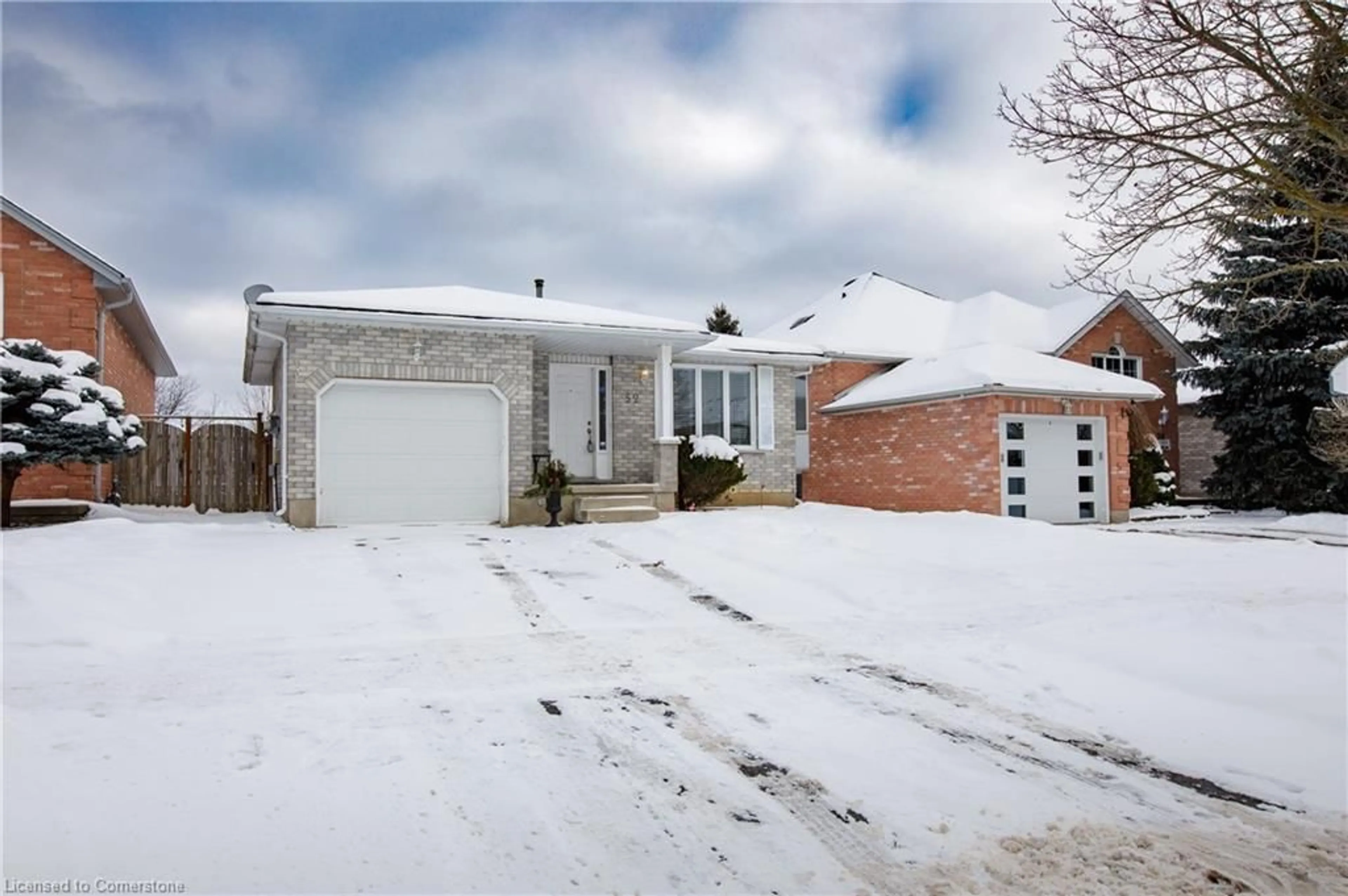 Home with brick exterior material, street for 52 Oprington Dr, Kitchener Ontario N2N 3E1