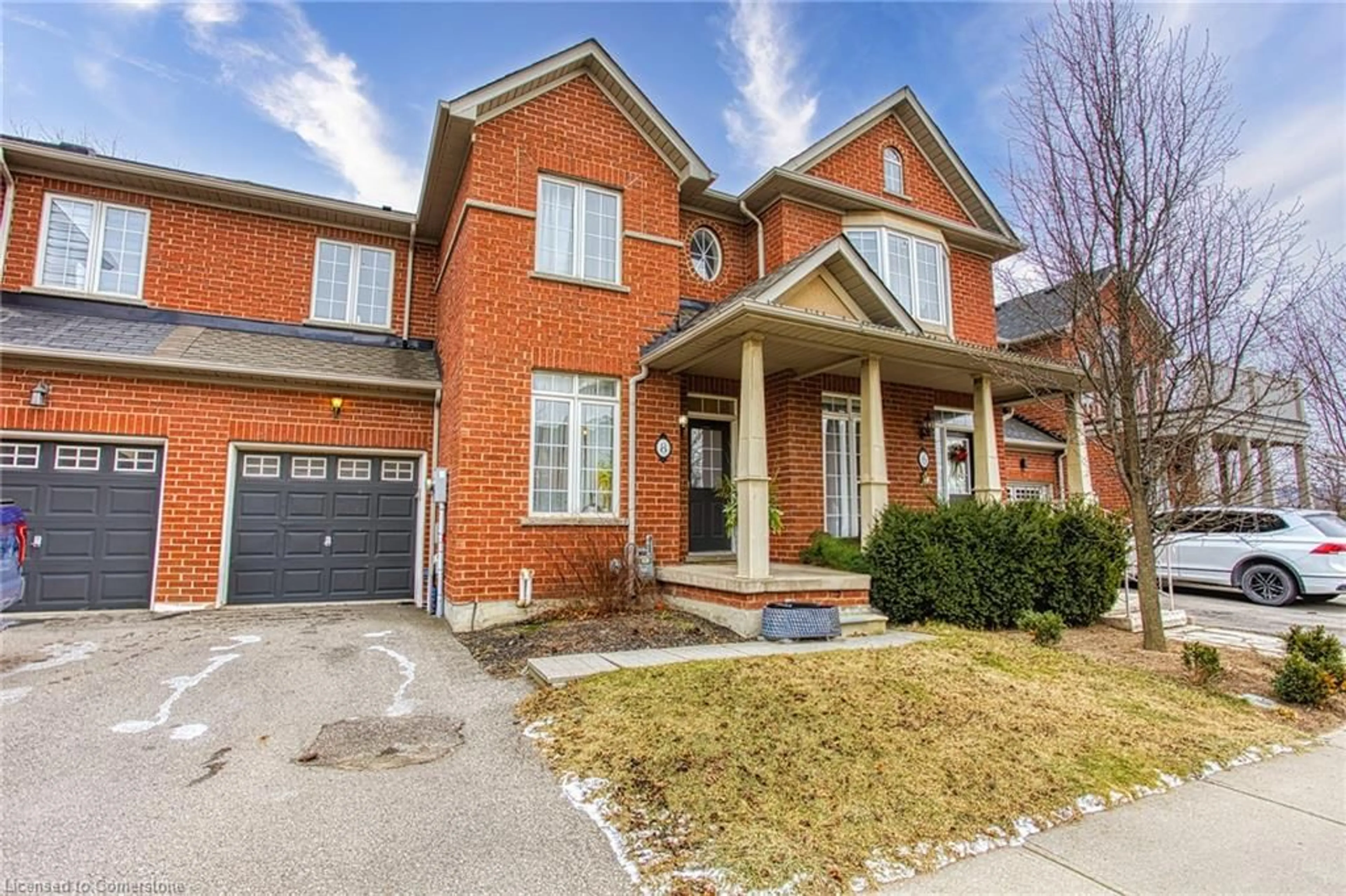 Home with brick exterior material, street for 8 Glendarling Cres, Stoney Creek Ontario L8E 0A9