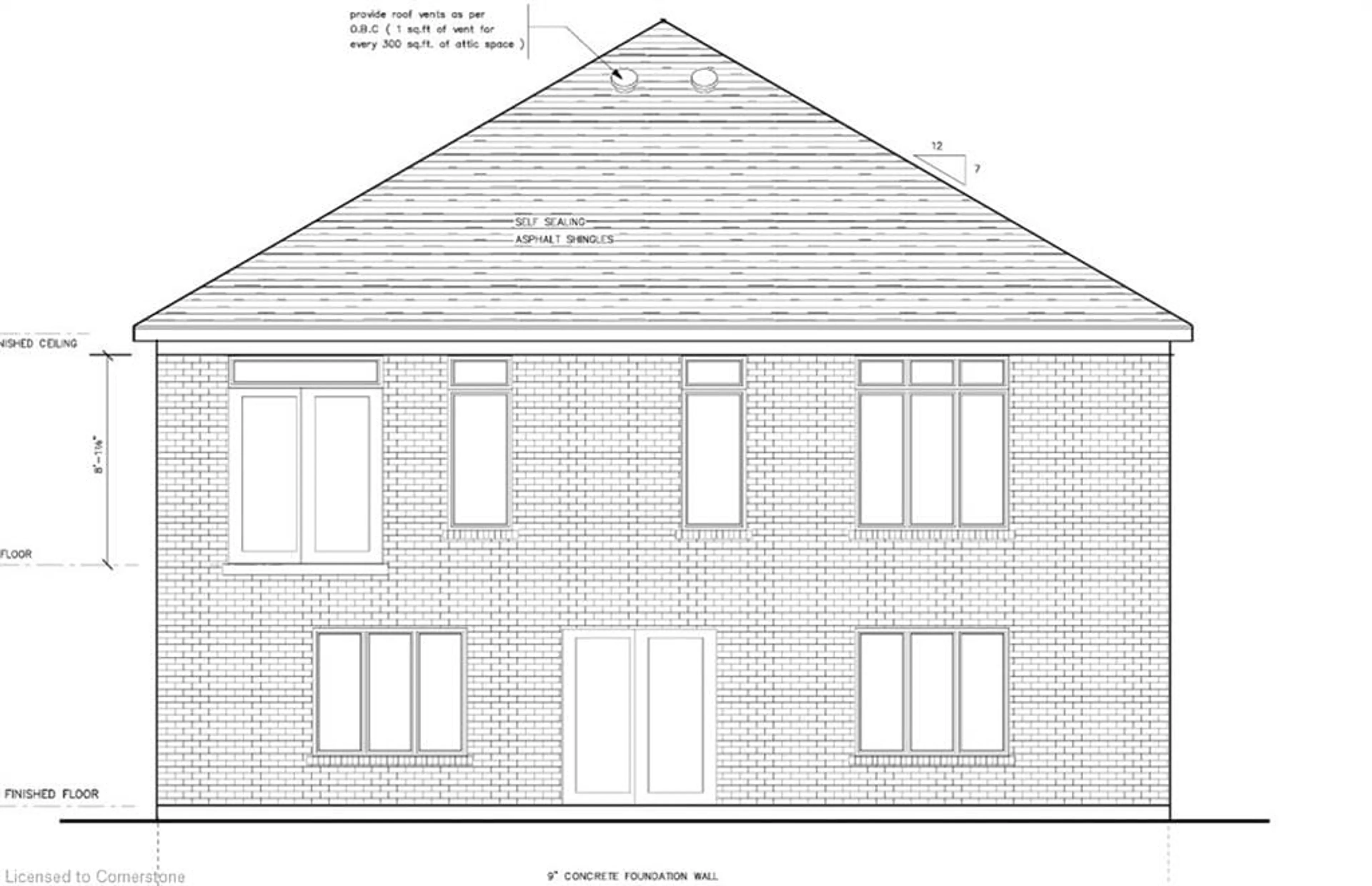 Floor plan for 1681 King St, St. Jacobs Ontario N0B 2N0