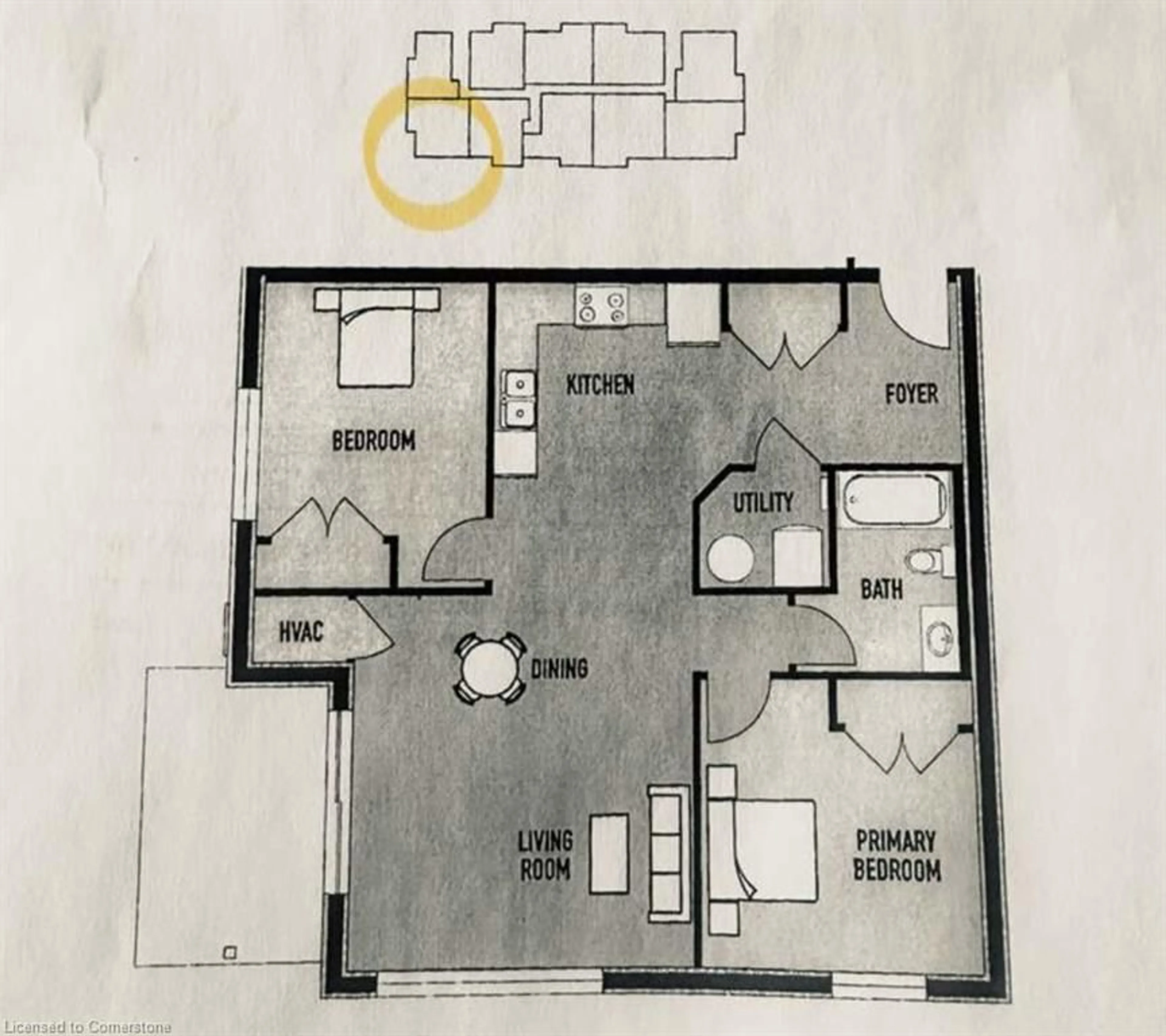 Floor plan for 18 Campus Trail #209, Huntsville Ontario P1H 0E5