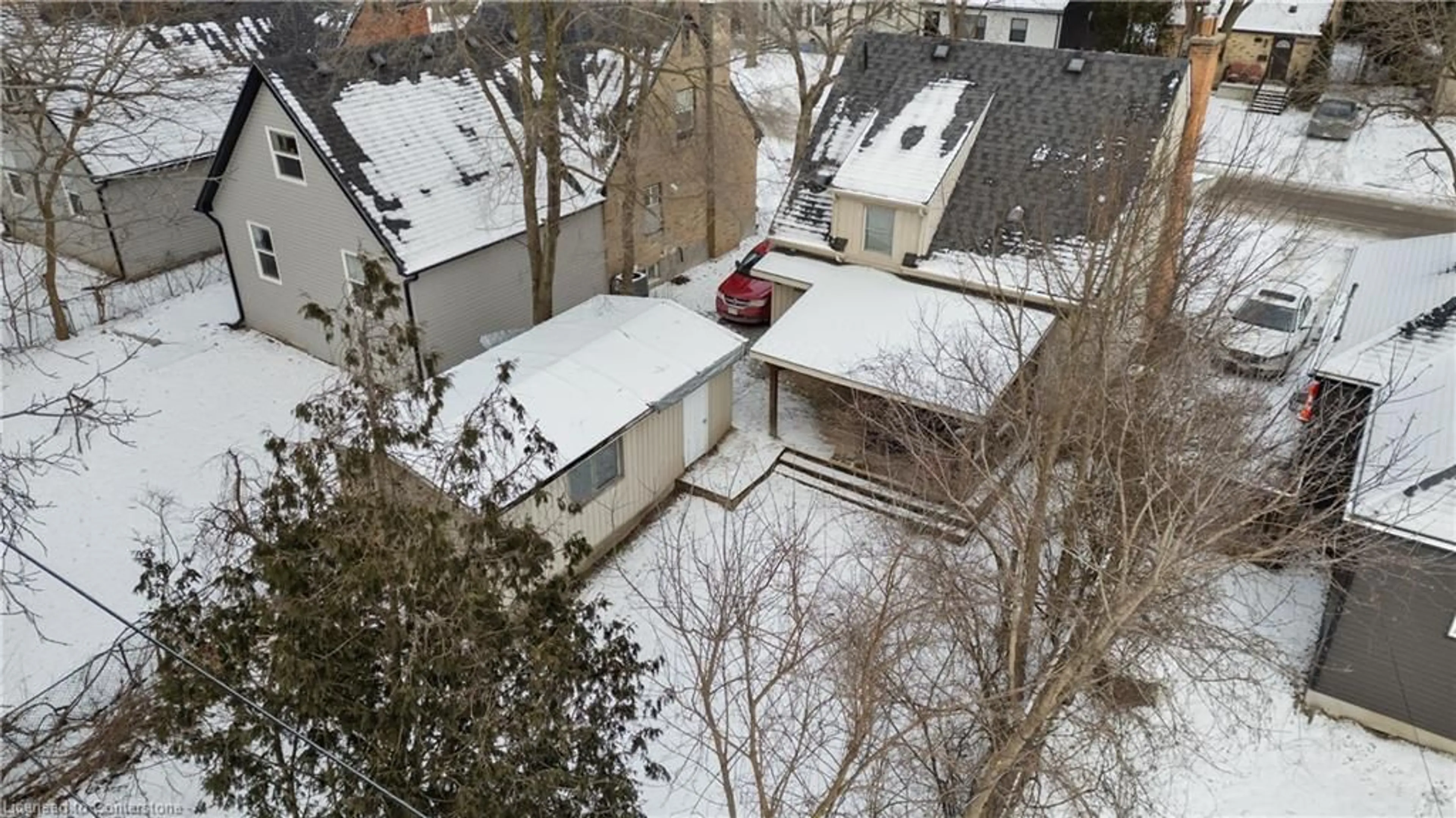 A pic from outside/outdoor area/front of a property/back of a property/a pic from drone, city buildings view from balcony for 190 Rathowen St, London Ontario N6H 2G1