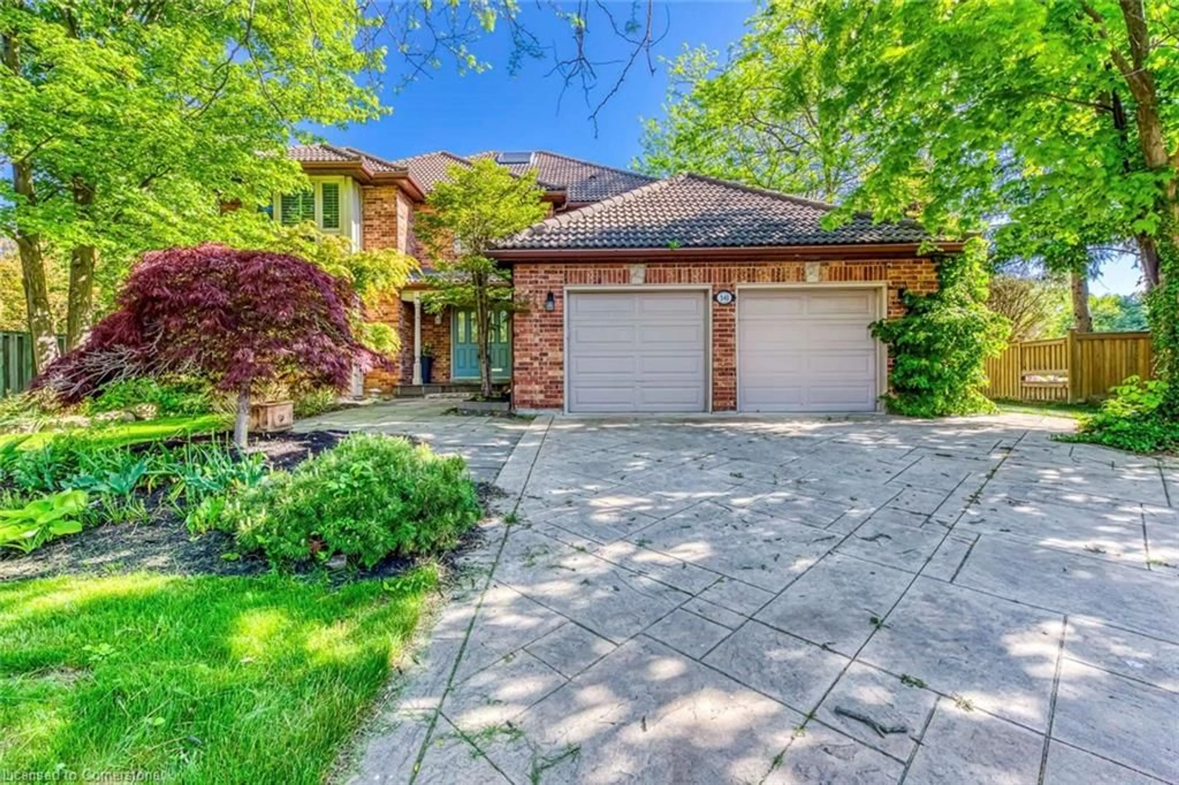 Home with brick exterior material, street for 341 Acacia Crt, Oakville Ontario L6J 6K5