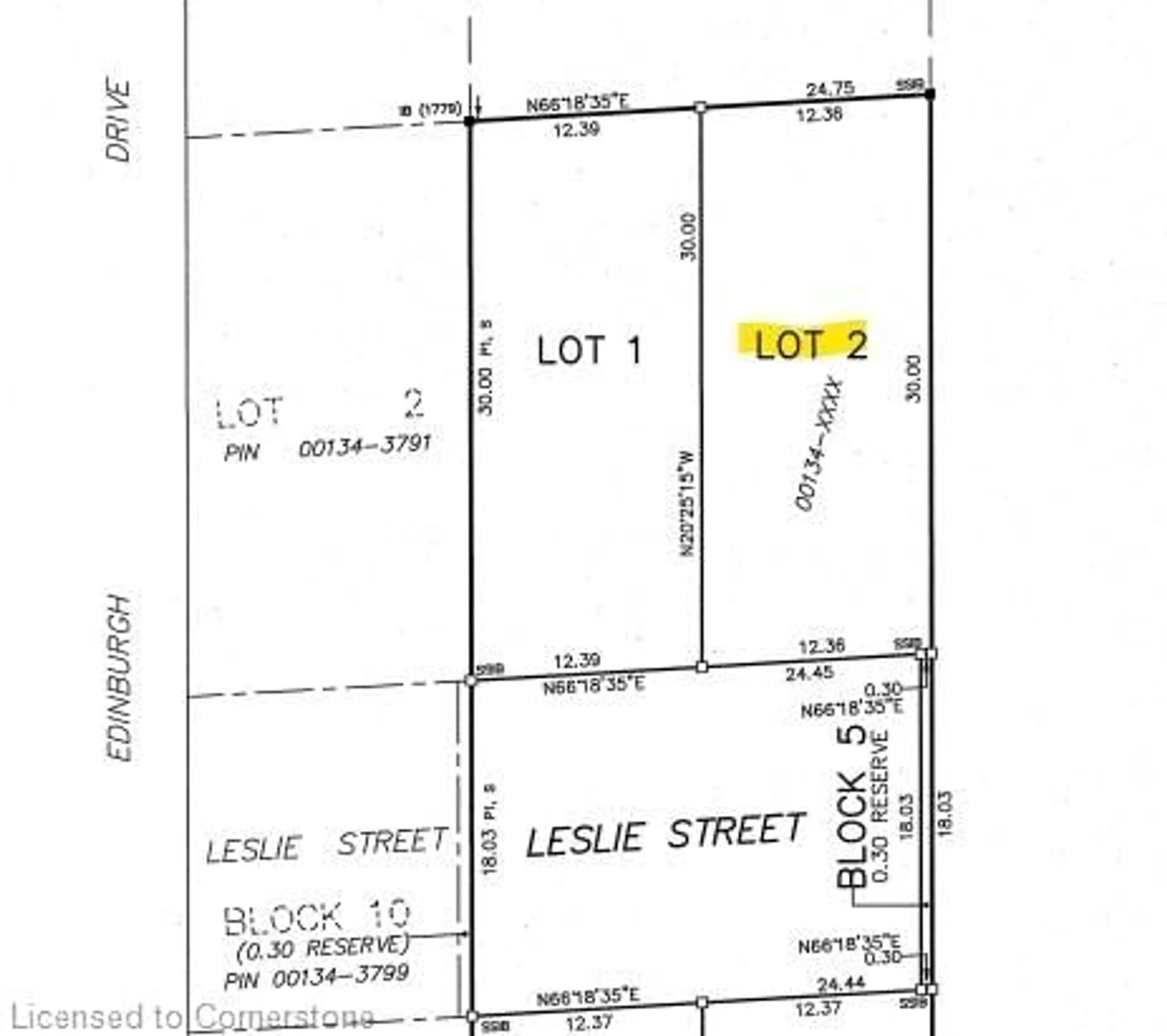 Floor plan for LOT 2 Leslie St, Woodstock Ontario N4S 7W2