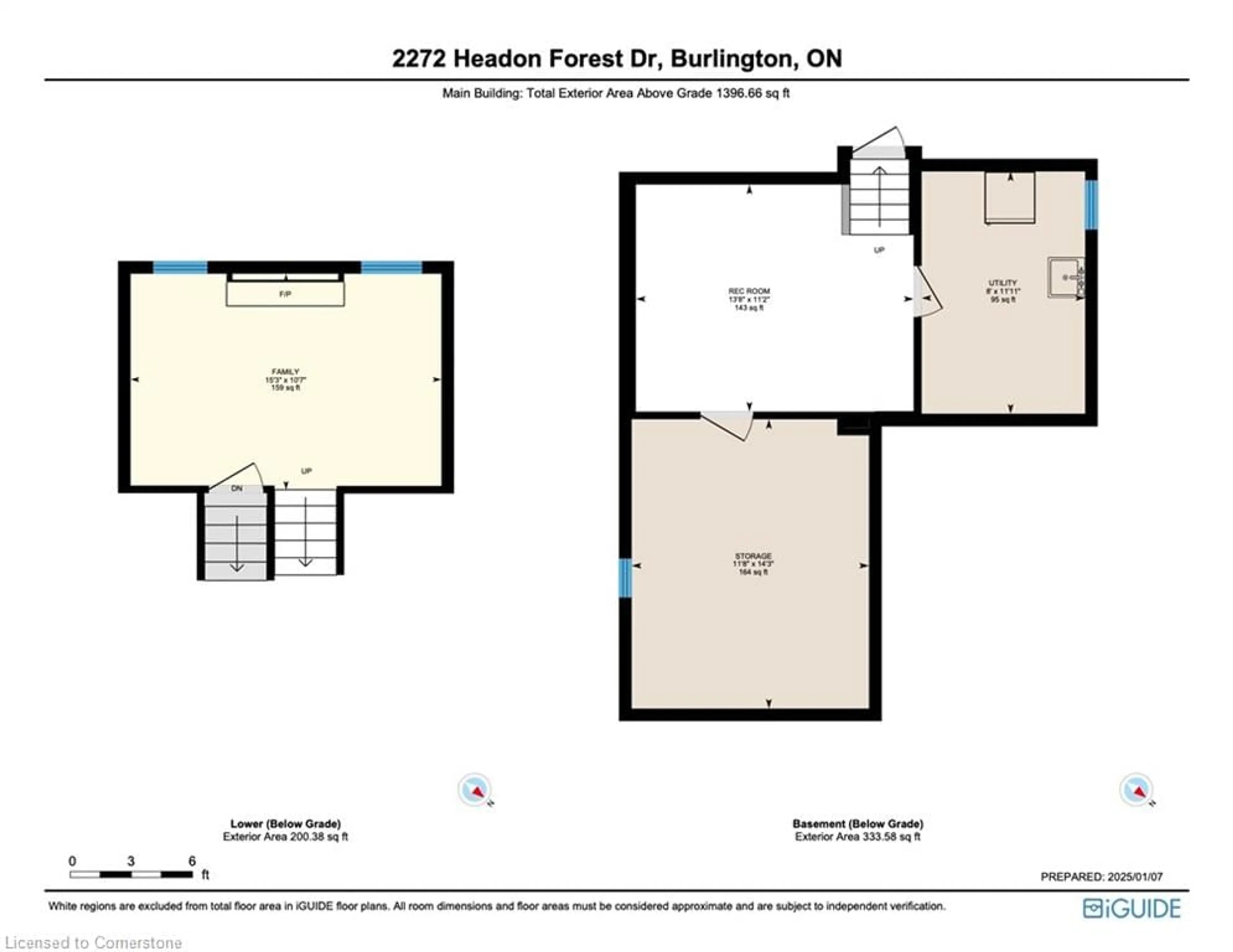 Floor plan for 2272 Headon Forest Dr, Burlington Ontario L7M 3G9