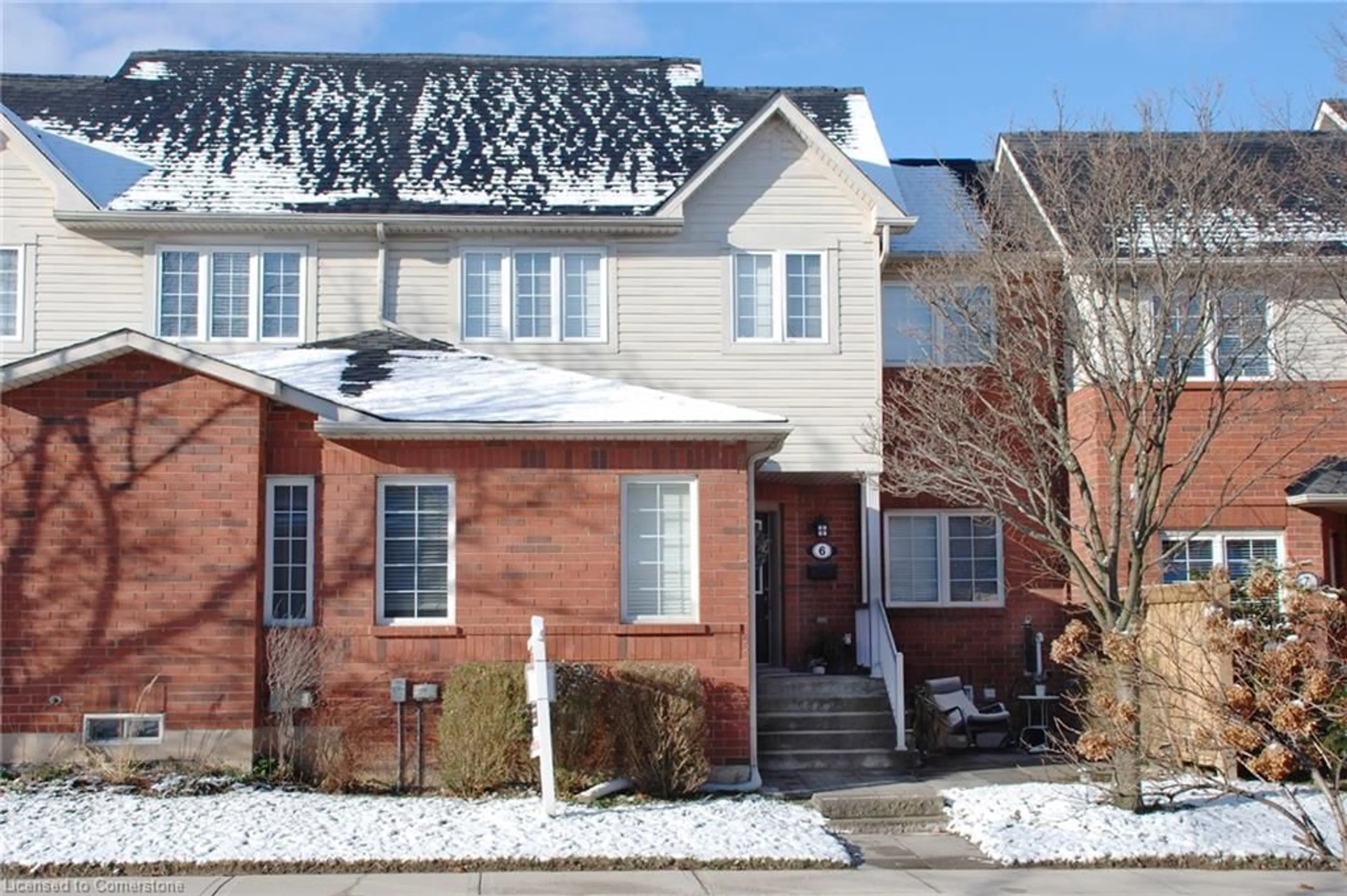 Home with brick exterior material, street for 100 Beddoe Dr #6, Hamilton Ontario L8P 4Z2