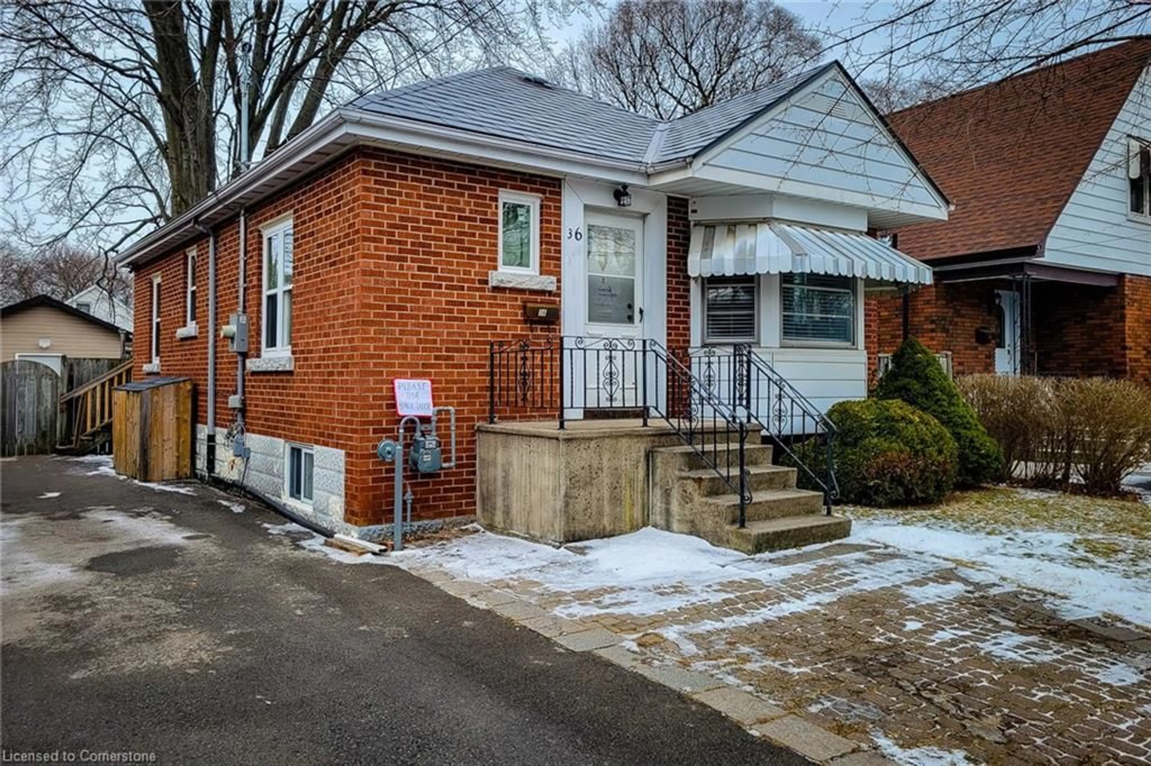 Home with brick exterior material, street for 36 Mapes Ave, Hamilton Ontario L8S 2K4