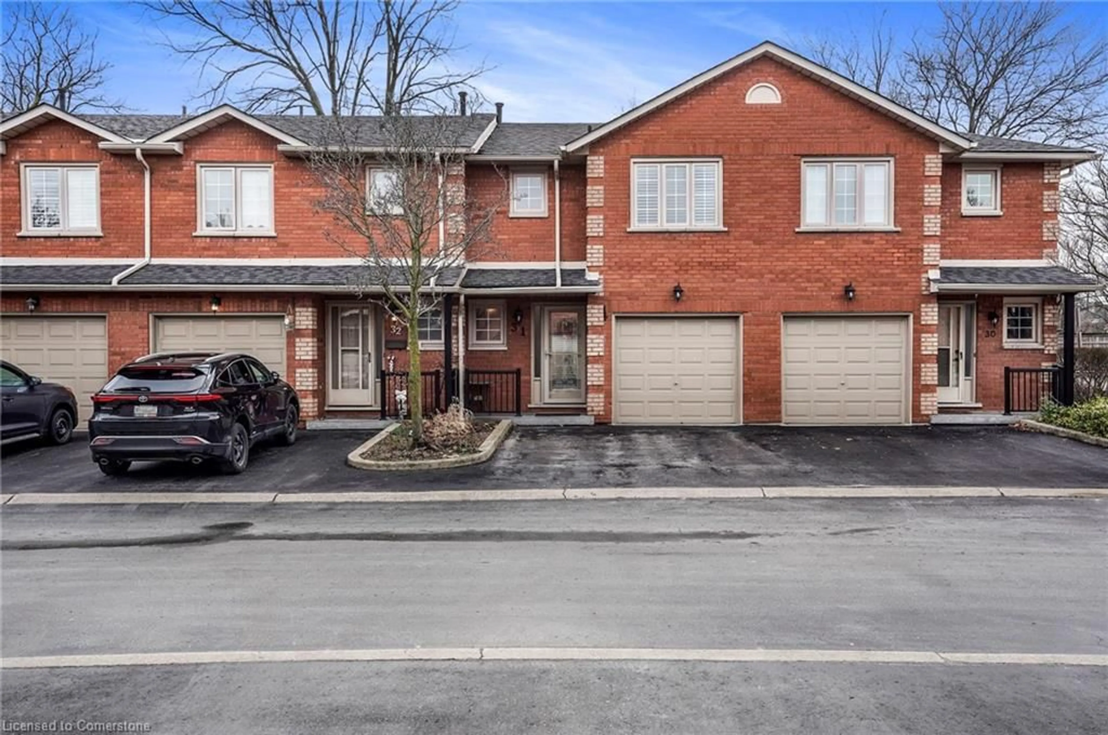 Home with brick exterior material, street for 255 Mount Albion Rd #31, Hamilton Ontario L8K 6P7