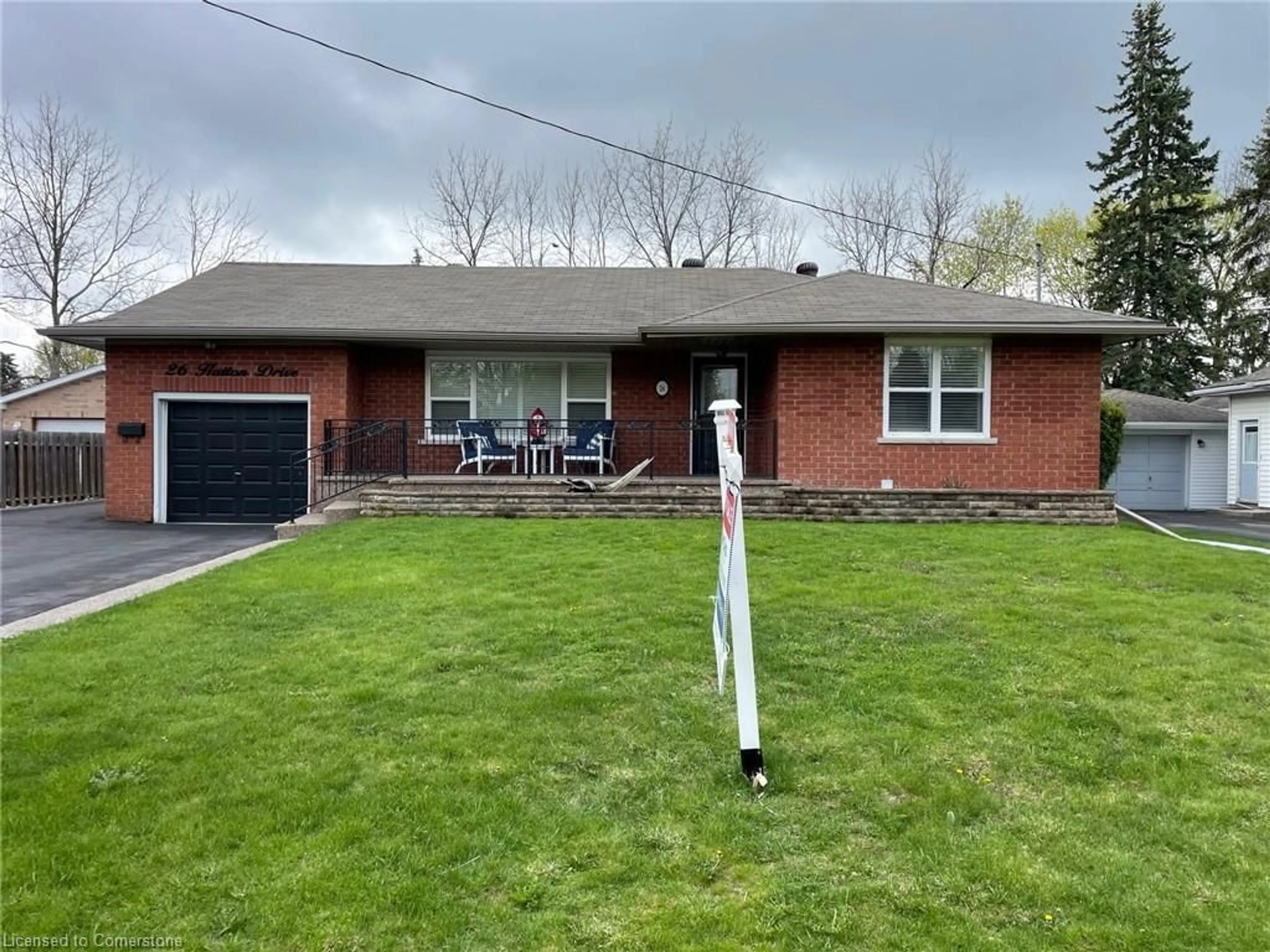 Home with brick exterior material, street for 26 Hatton Dr, Ancaster Ontario L9G 2H6