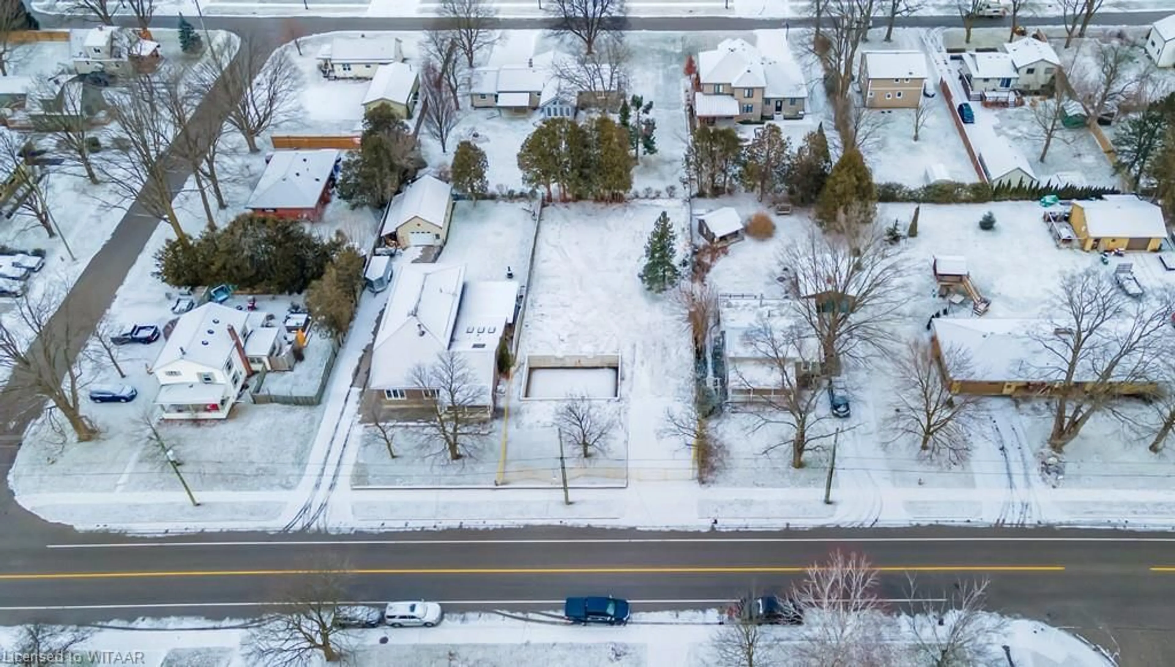 A pic from outside/outdoor area/front of a property/back of a property/a pic from drone, street for 276 Main St, Otterville Ontario N0J 1R0