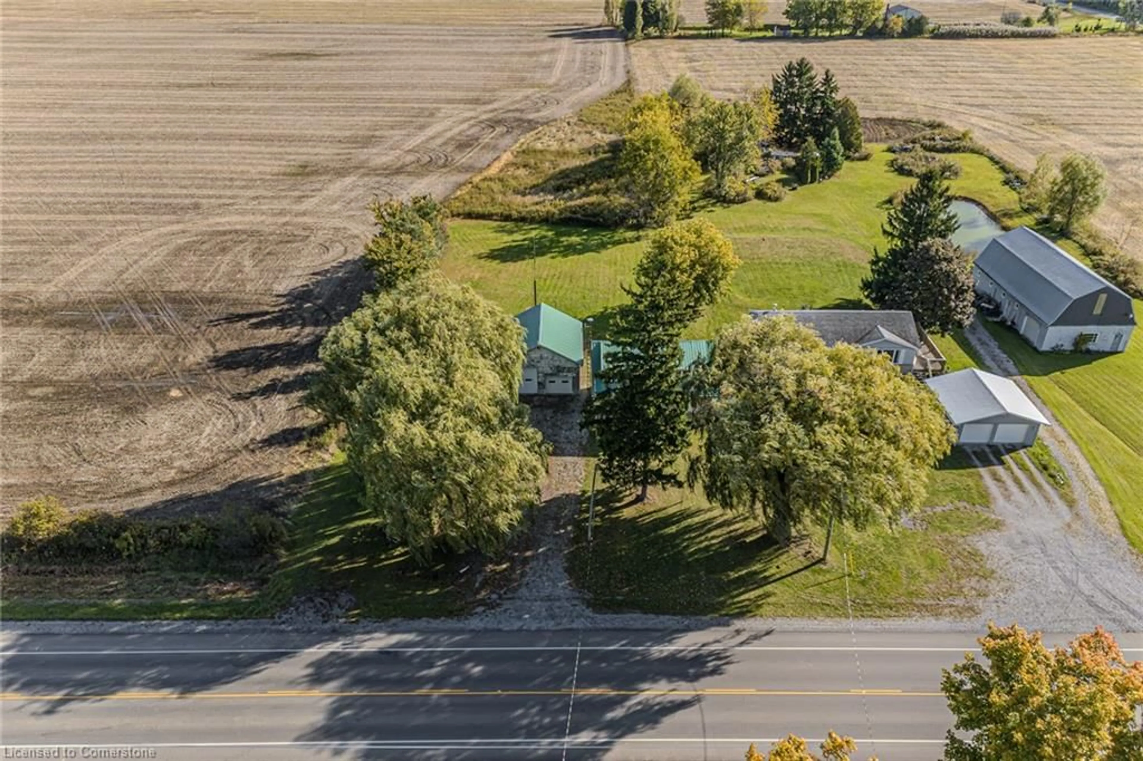 A pic from outside/outdoor area/front of a property/back of a property/a pic from drone, unknown for 478 Regional Road 5, Port Dover Ontario N0A 1N2