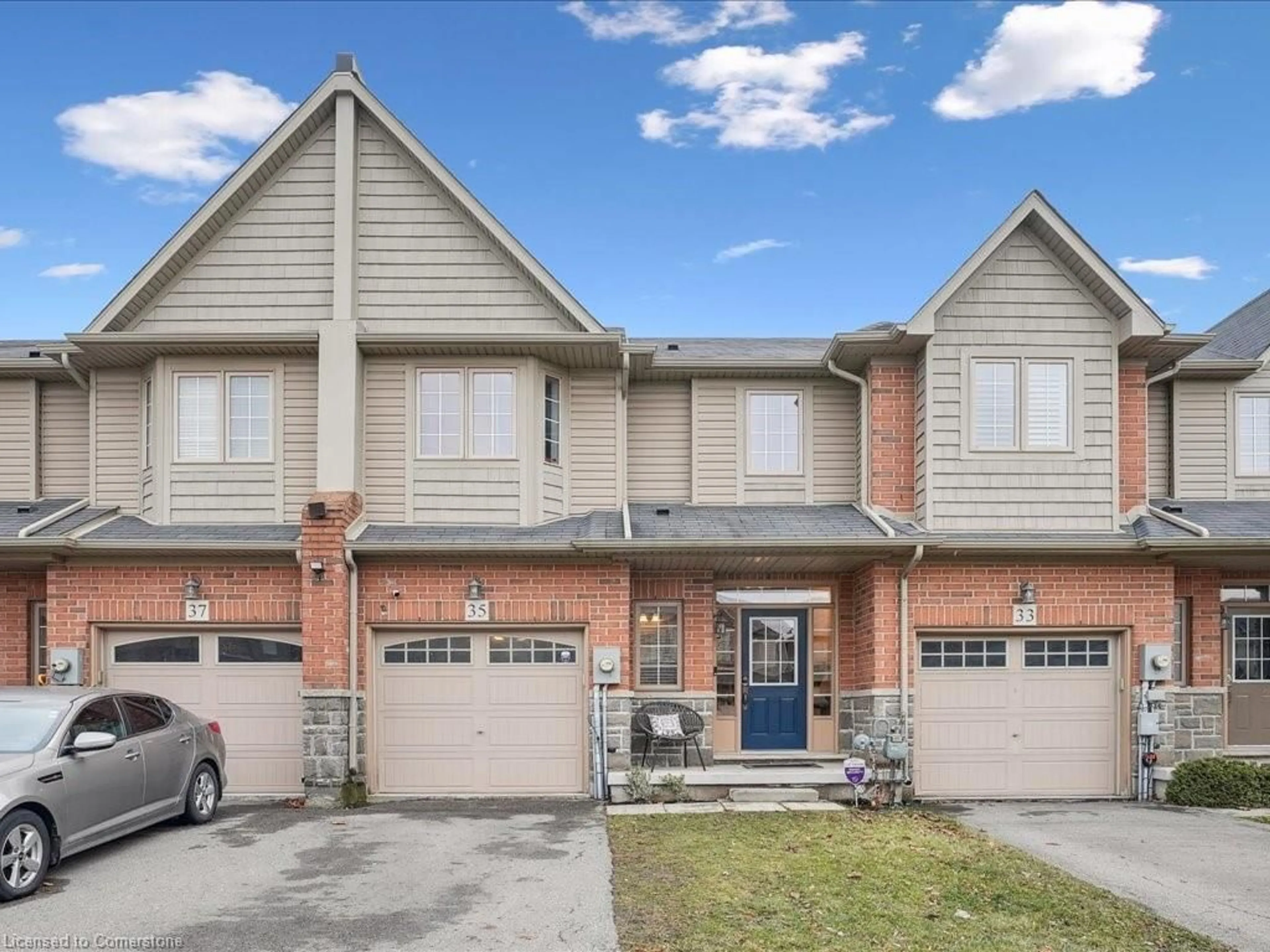 Home with brick exterior material, street for 35 Bankfield Cres, Stoney Creek Ontario L8J 0C1