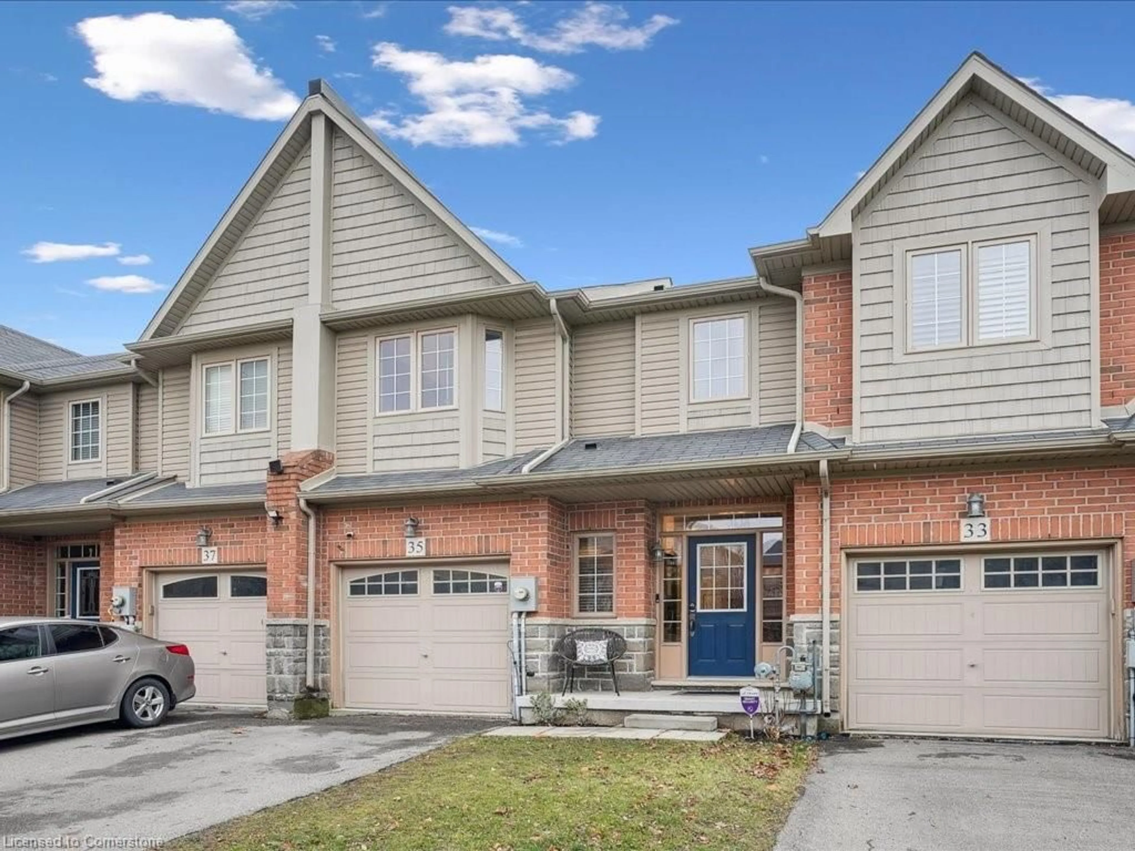 Home with brick exterior material, street for 35 Bankfield Cres, Stoney Creek Ontario L8J 0C1