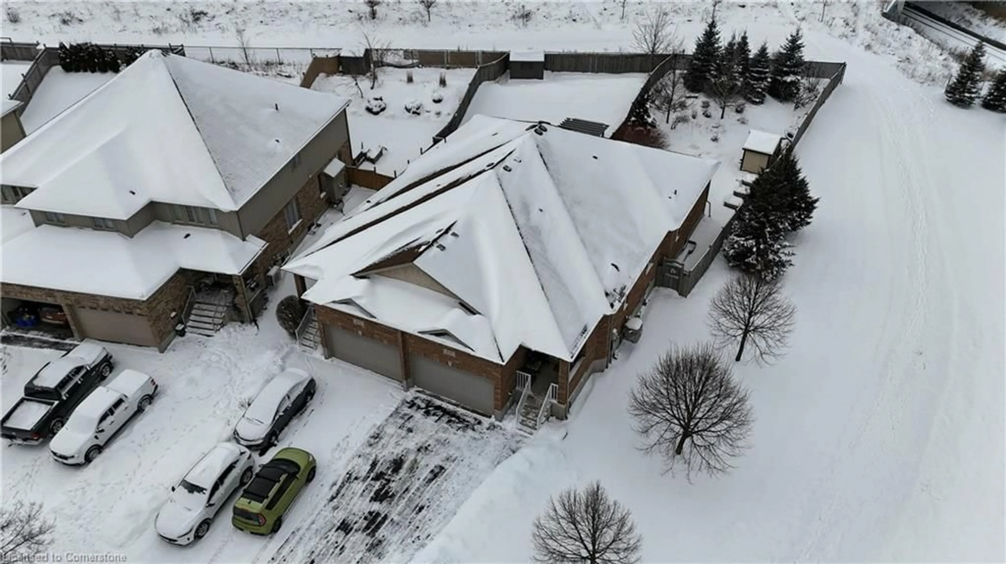 A pic from outside/outdoor area/front of a property/back of a property/a pic from drone, building for 217 Huck Cres, Kitchener Ontario N2N 0A3