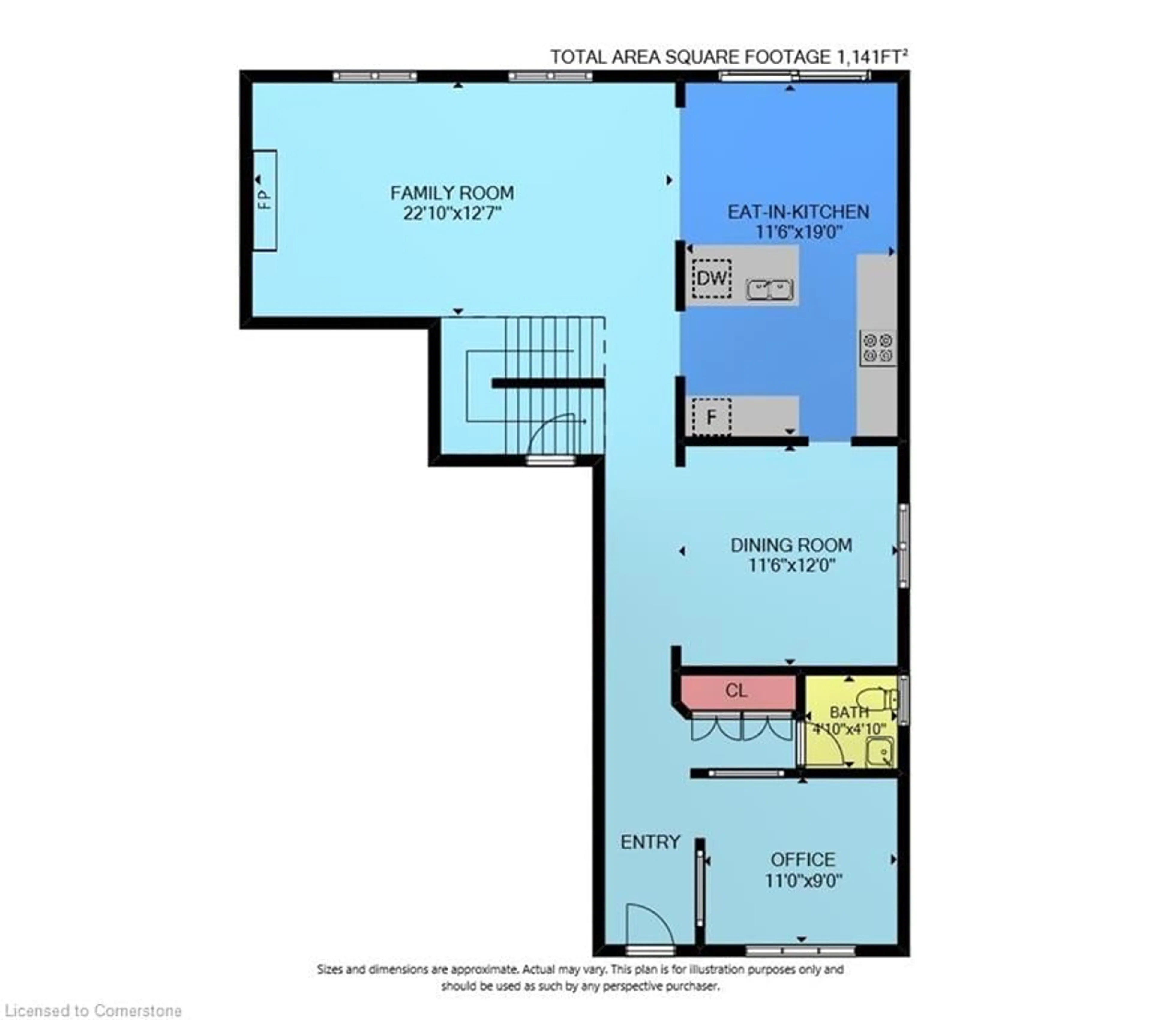 Floor plan for 63 Fowler Dr, Binbrook Ontario L0R 1C0