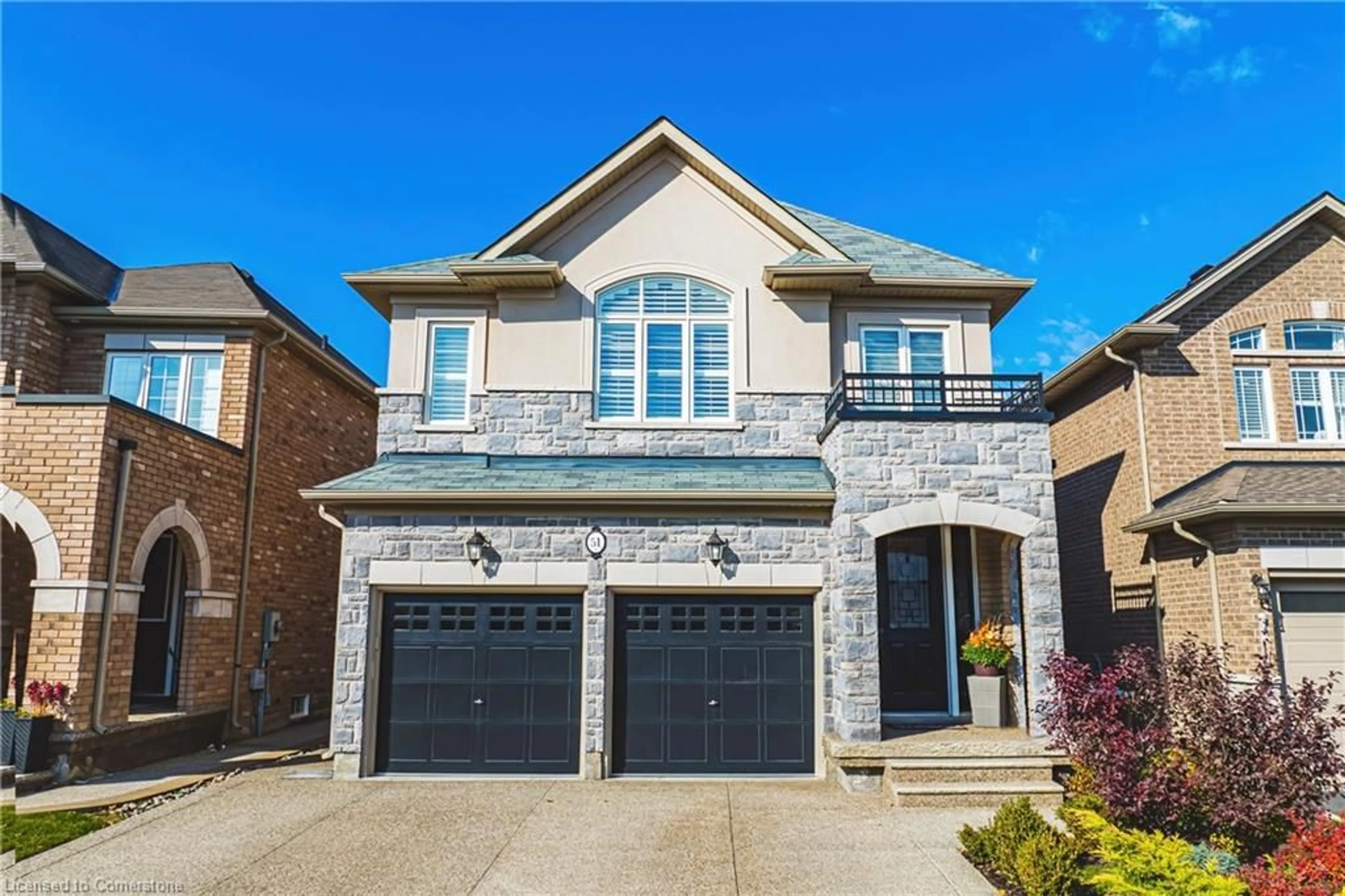 Home with brick exterior material, street for 51 Narbonne Cres, Stoney Creek Ontario L8J 0J7