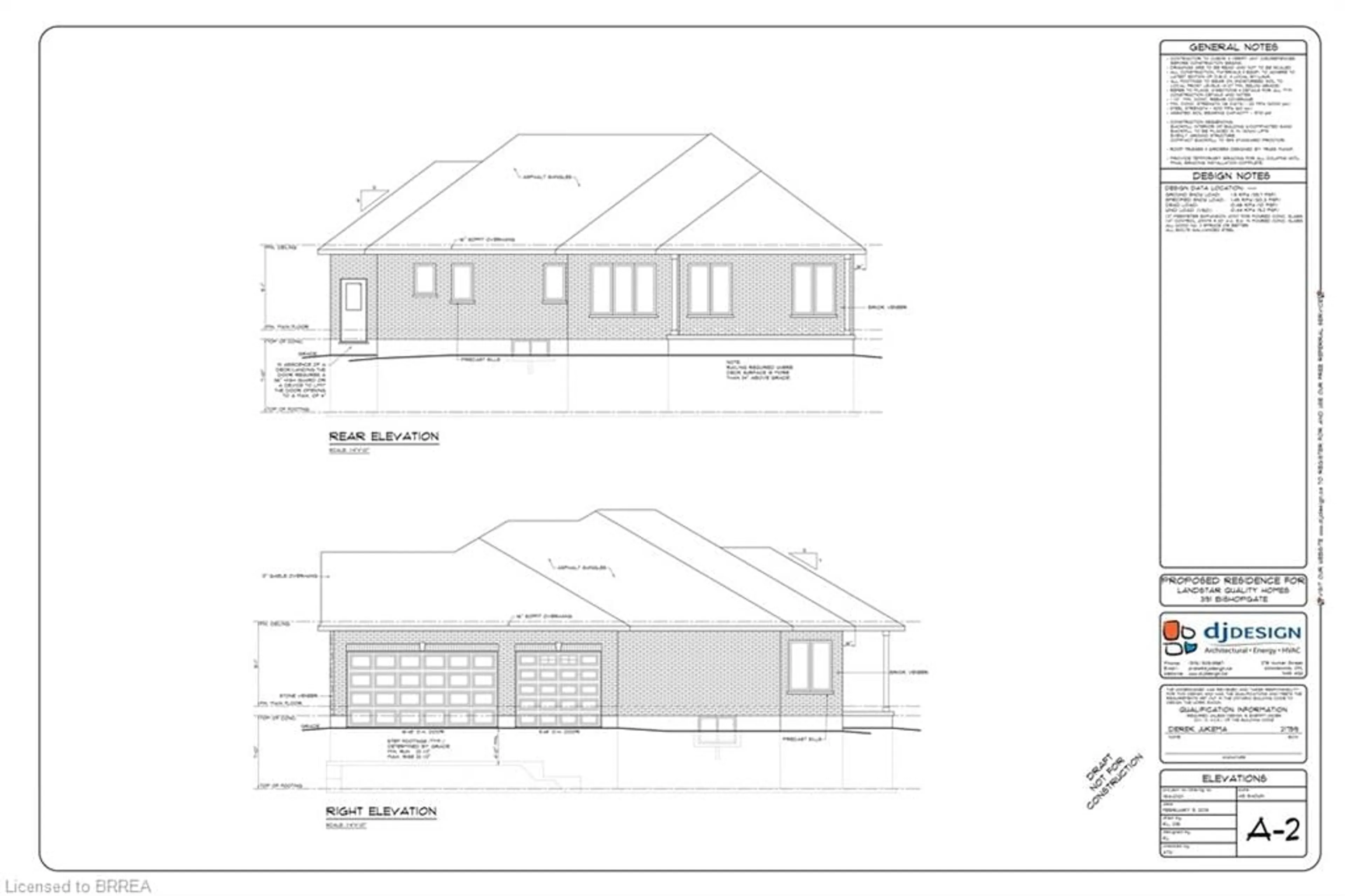 Floor plan for LOT 17 Bowen Pl, Oakland Ontario N0E 1R0