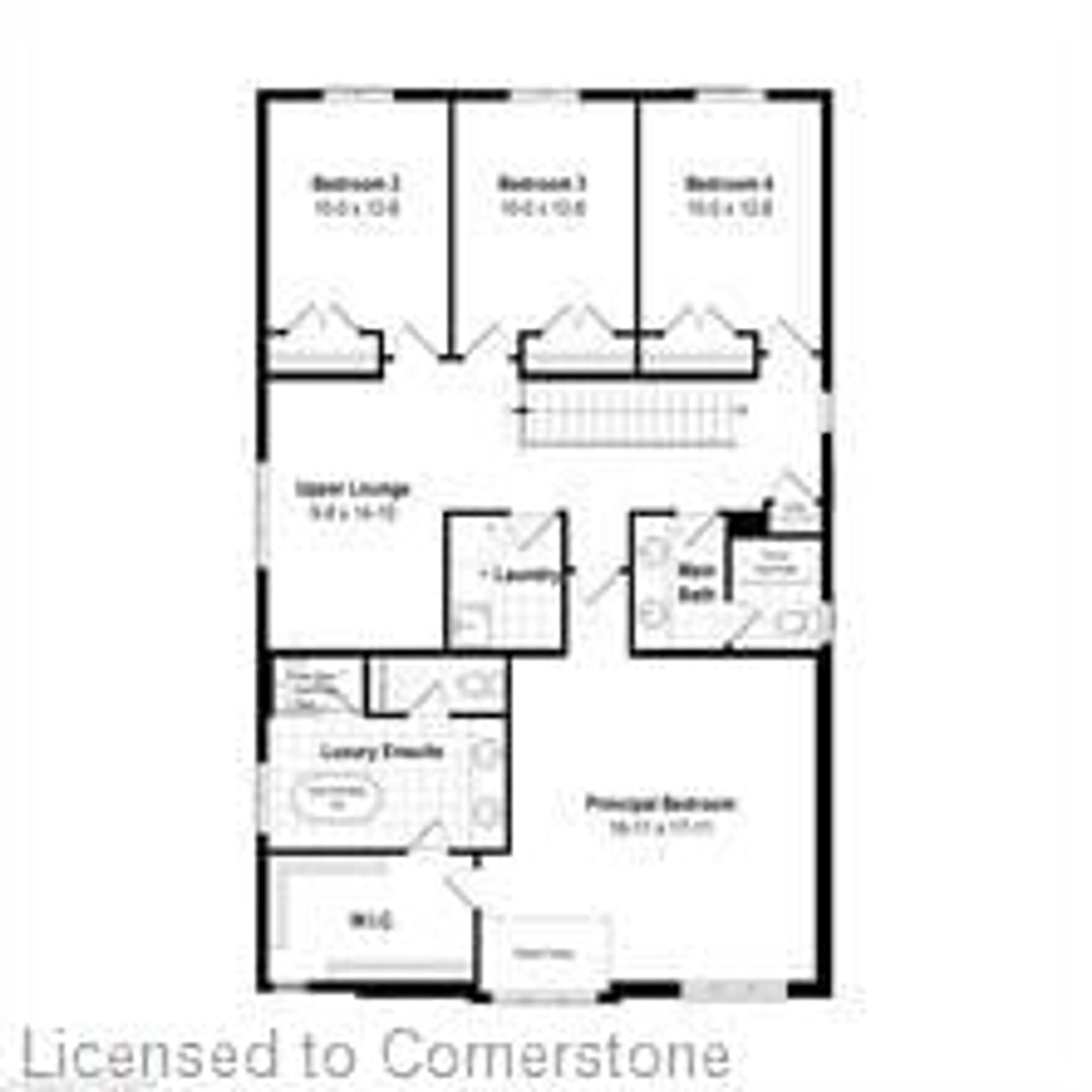 Floor plan for 543 Balsam Poplar St, Waterloo Ontario N2V 0H8