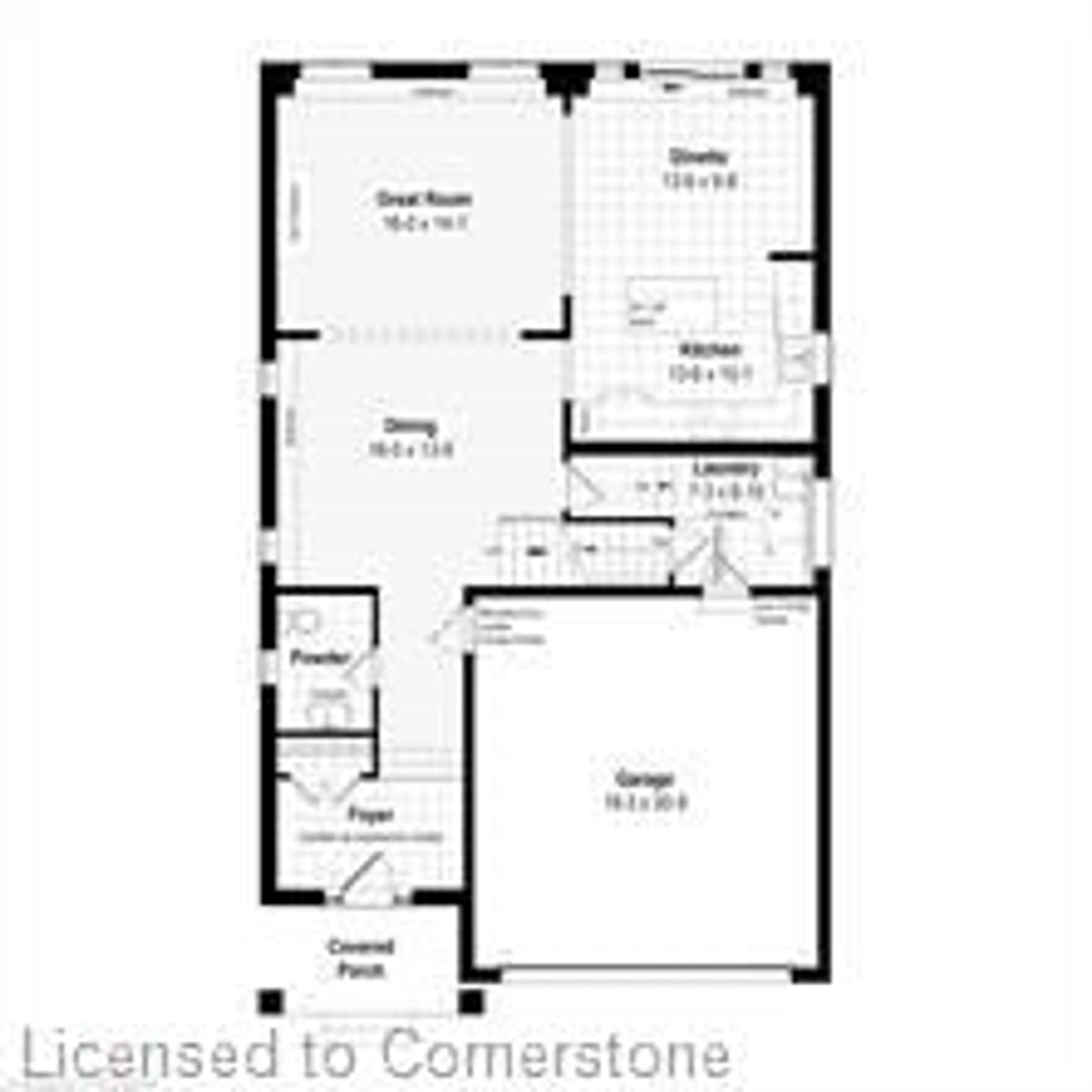 Floor plan for 545 Balsam Poplar St, Waterloo Ontario N2V 0H8