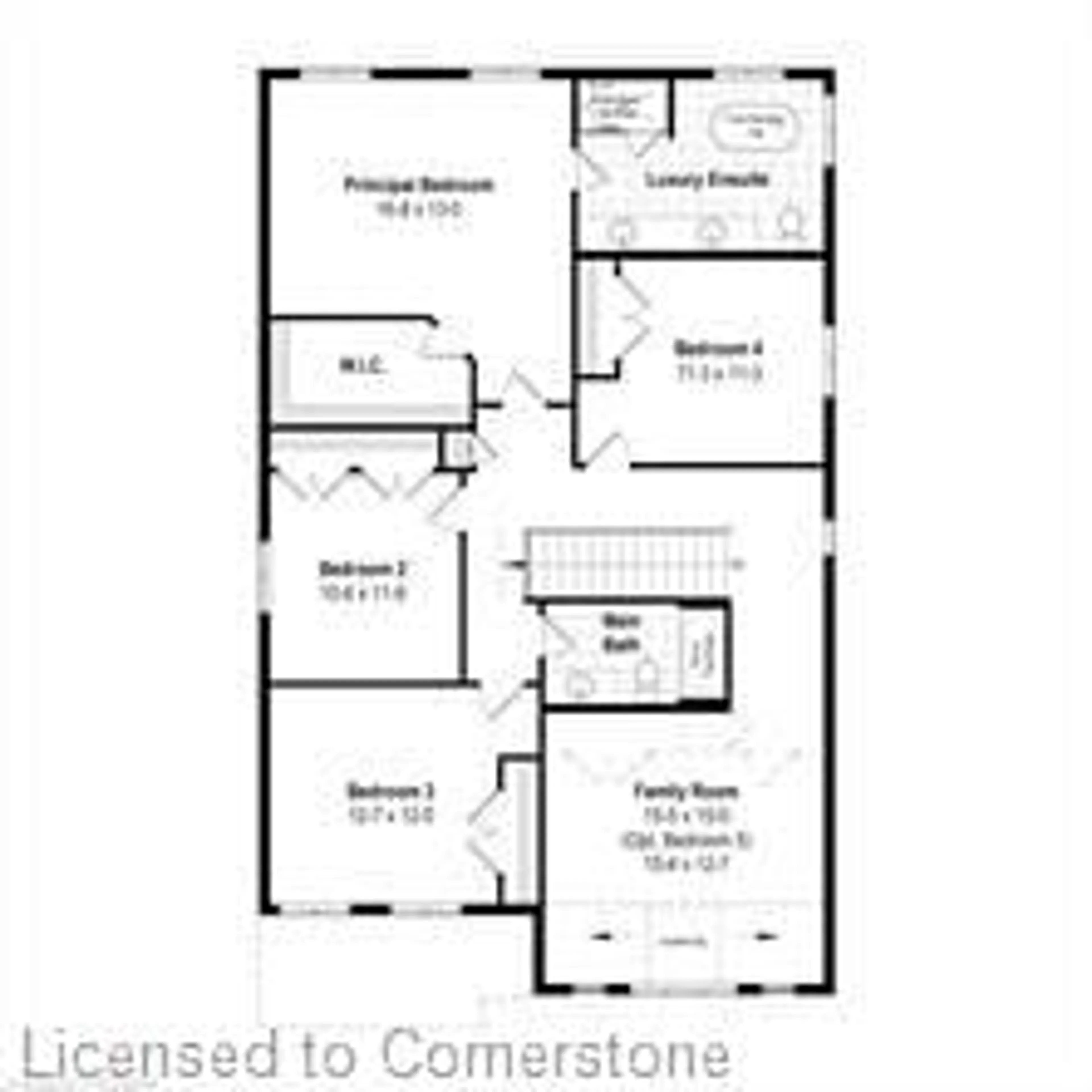 Floor plan for 545 Balsam Poplar St, Waterloo Ontario N2V 0H8