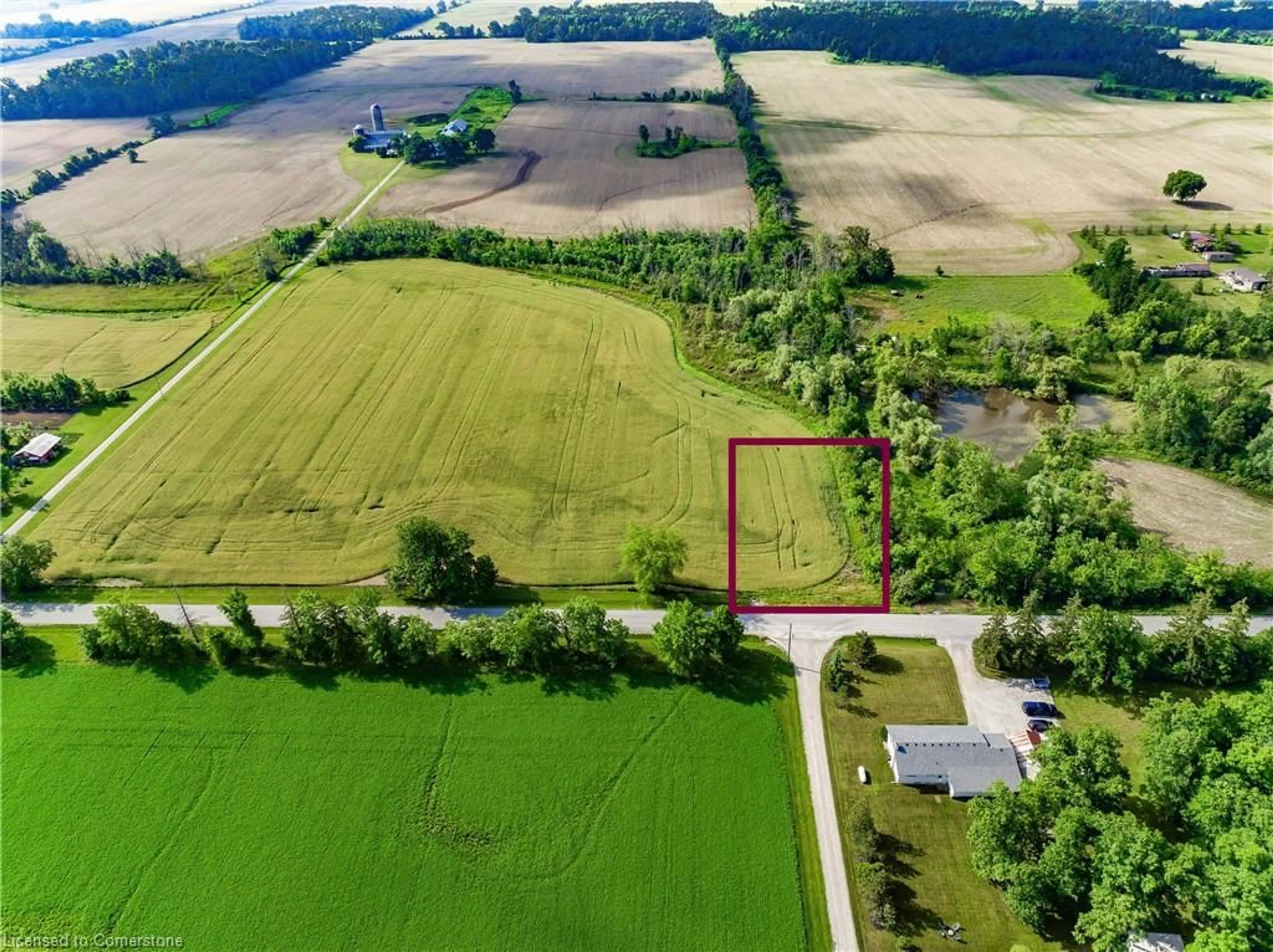 A pic from outside/outdoor area/front of a property/back of a property/a pic from drone, unknown for 1386 Townline Rd, Canfield Ontario N0A 1C0