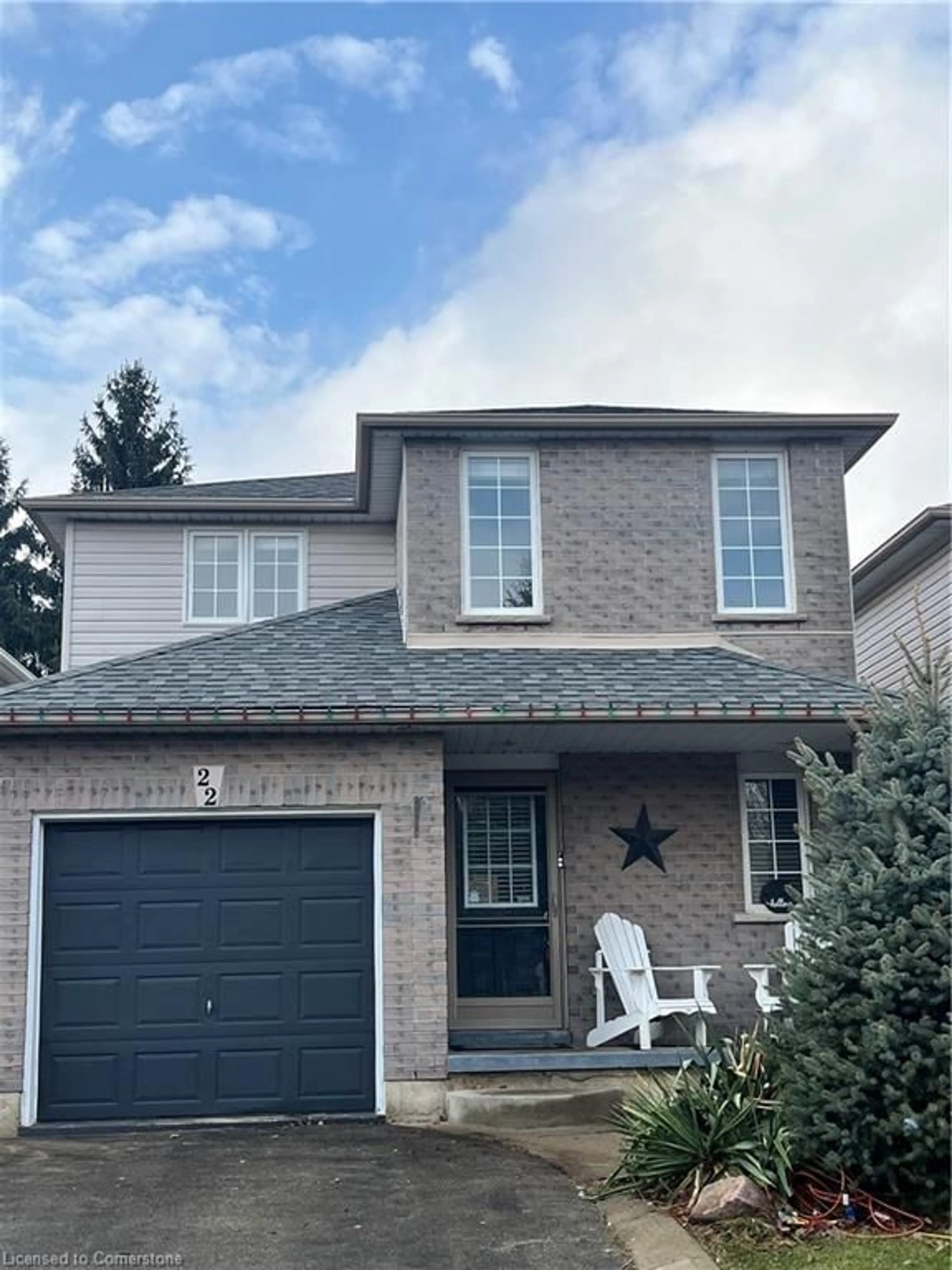 Home with brick exterior material, street for 22 Brookheath Lane, Glanbrook Ontario L0R 1W0