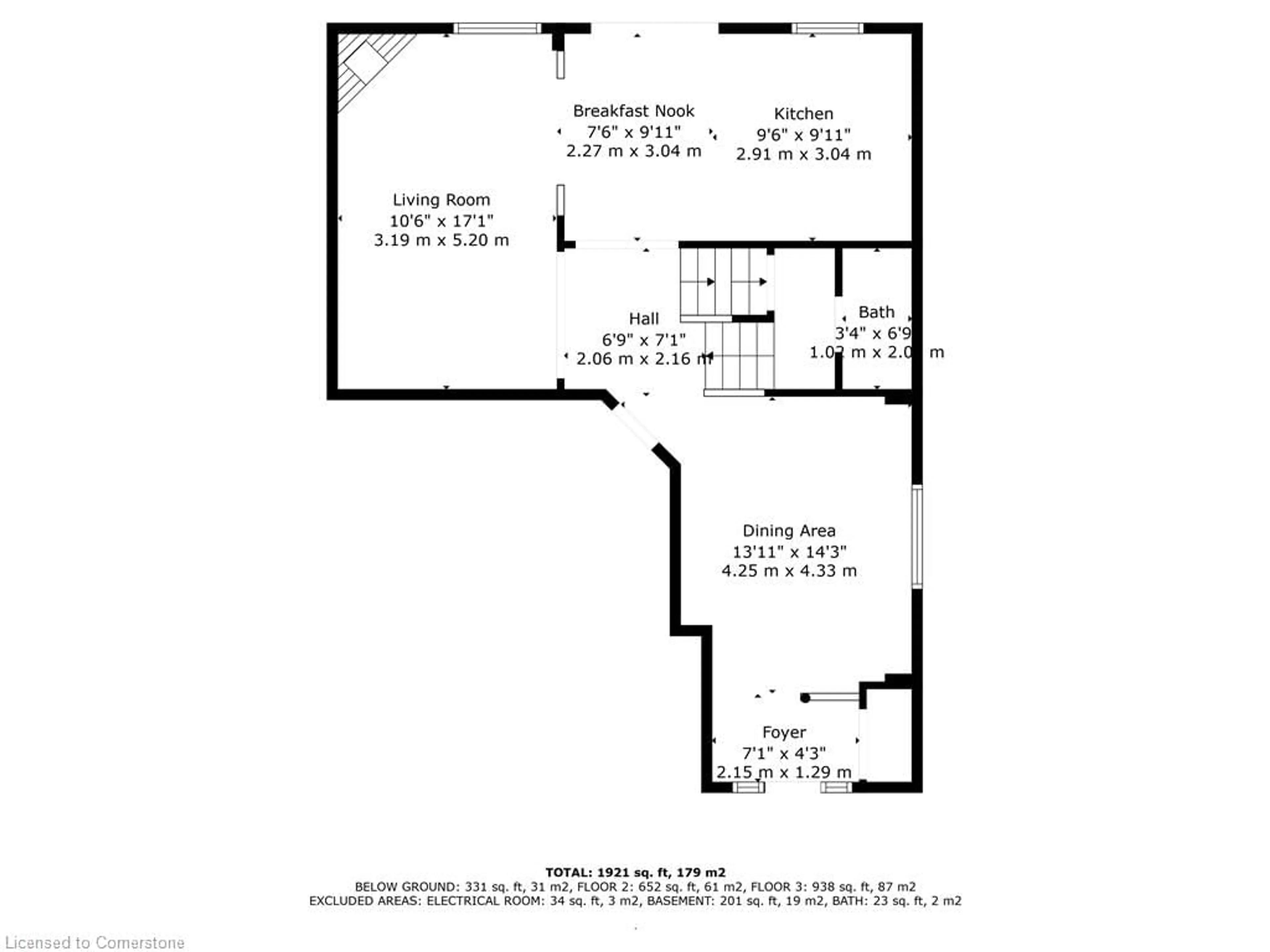 Floor plan for 175 Spring Creek Dr, Waterdown Ontario L0R 2H8