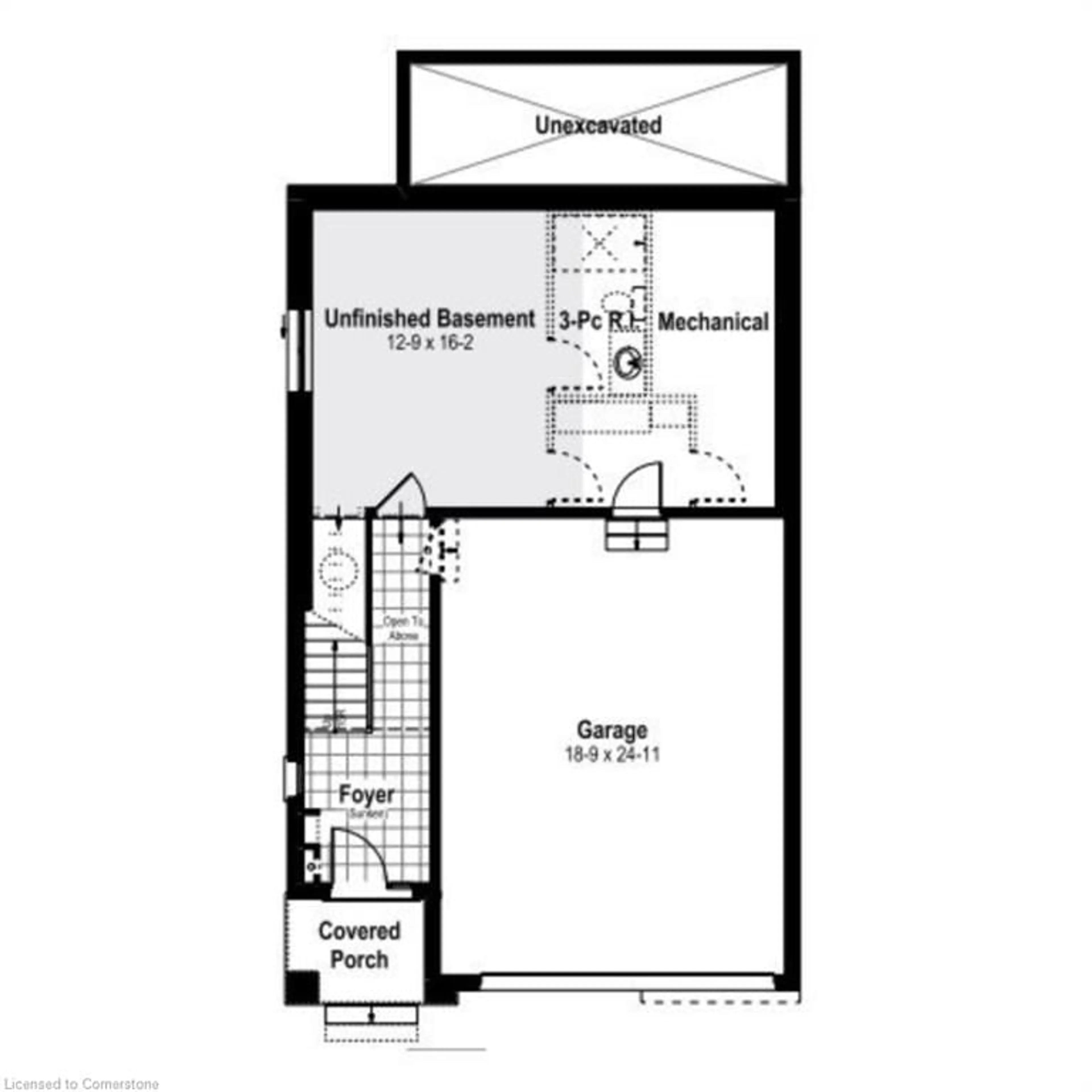 Floor plan for 733 Autumn Willow Dr, Waterloo Ontario N2V 0C3