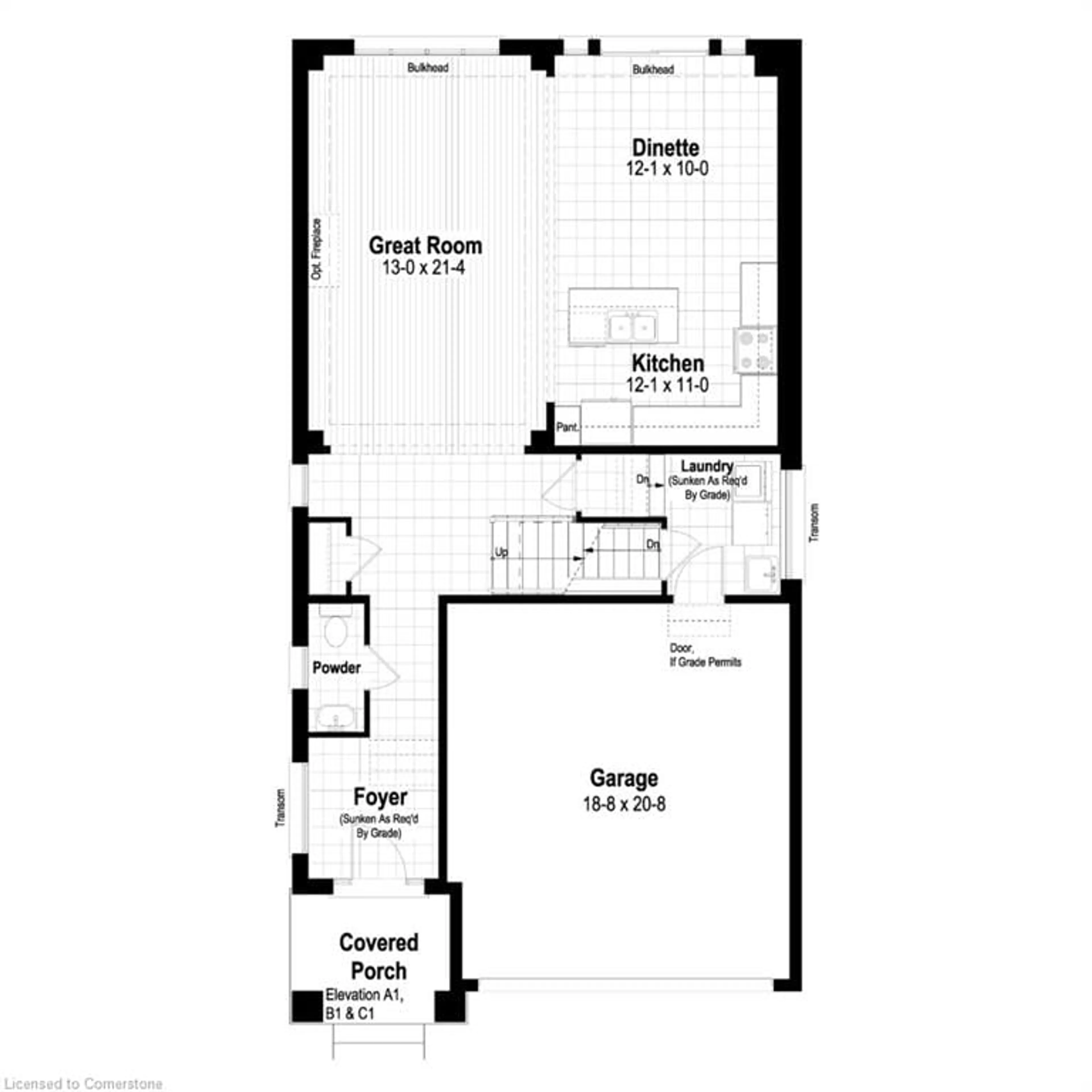 Floor plan for 338 Canada Plum St, Waterloo Ontario N2V 0C8