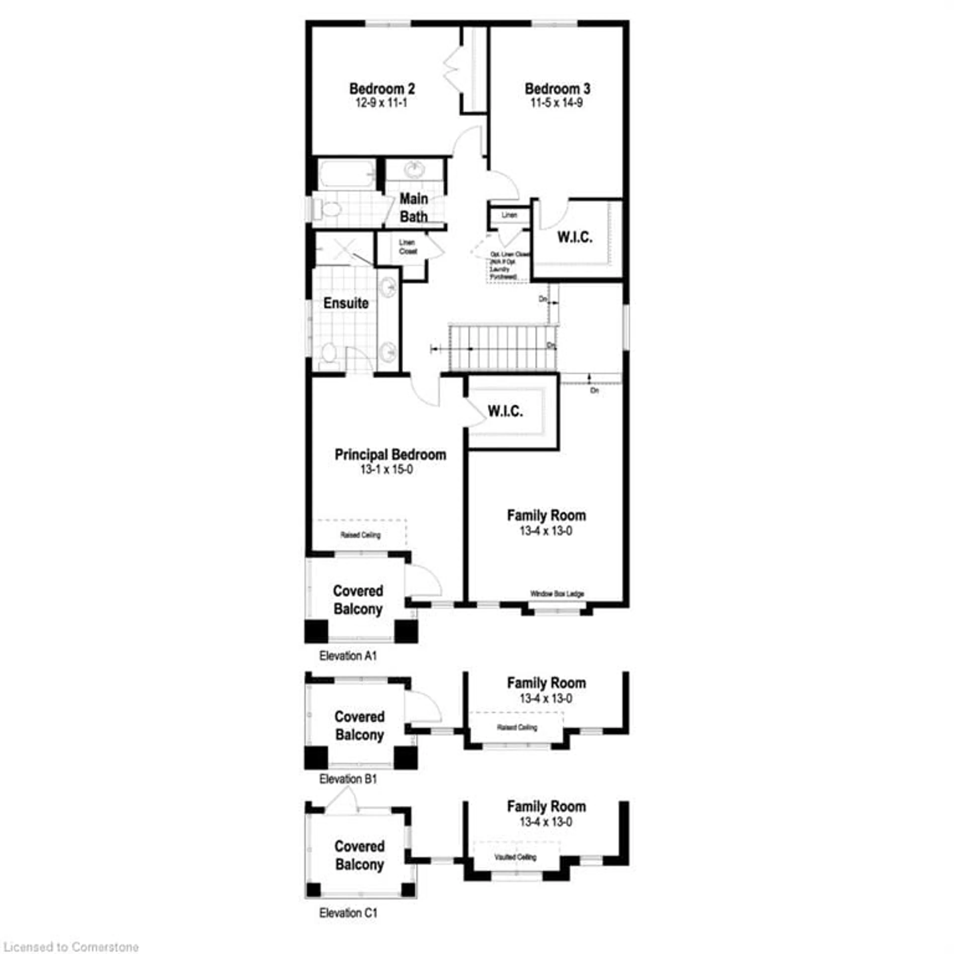 Floor plan for 338 Canada Plum St, Waterloo Ontario N2V 0C8