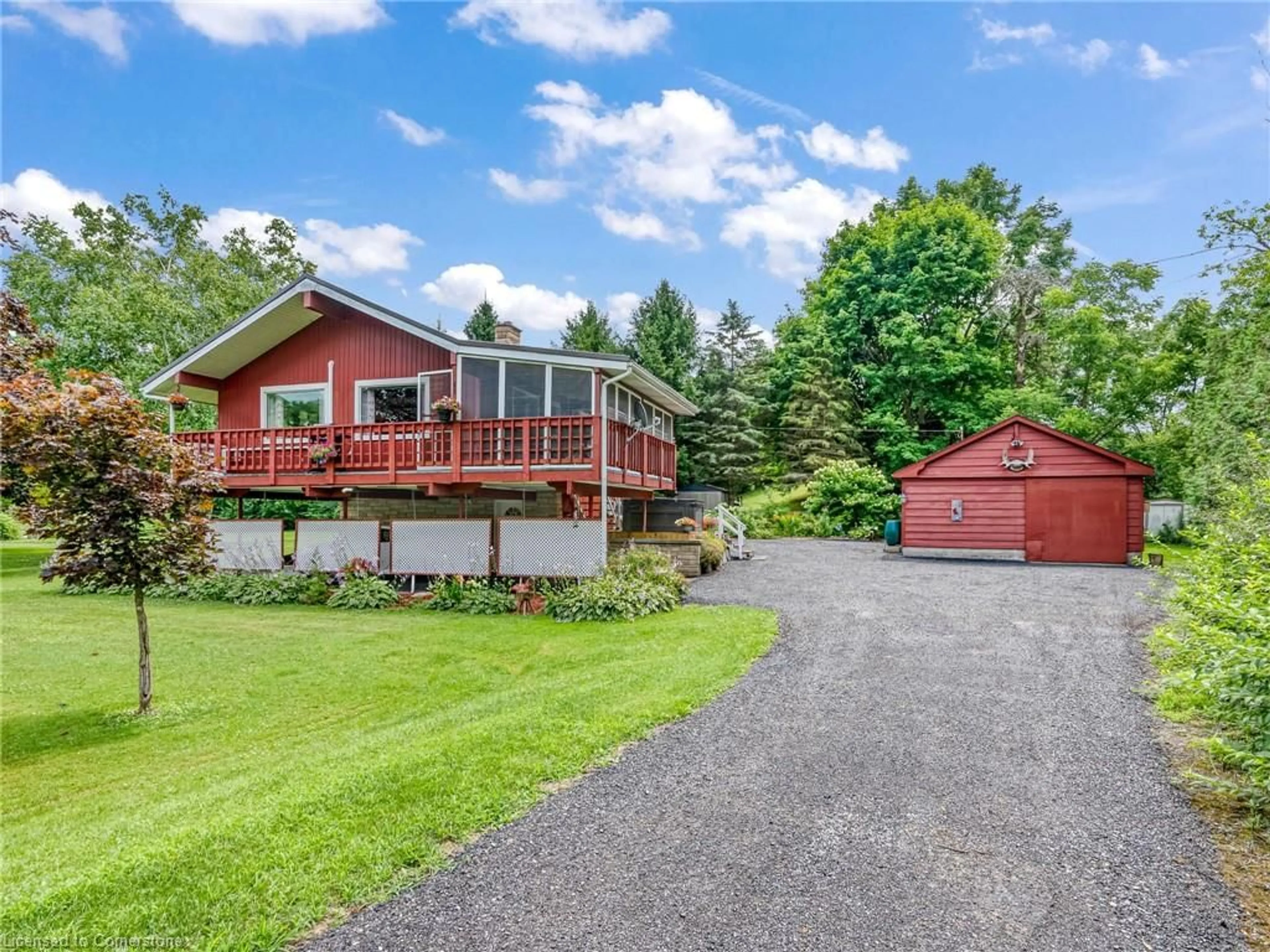 A pic from outside/outdoor area/front of a property/back of a property/a pic from drone, water/lake/river/ocean view for 1686 Vittoria Rd, Vittoria Ontario N0E 1W0