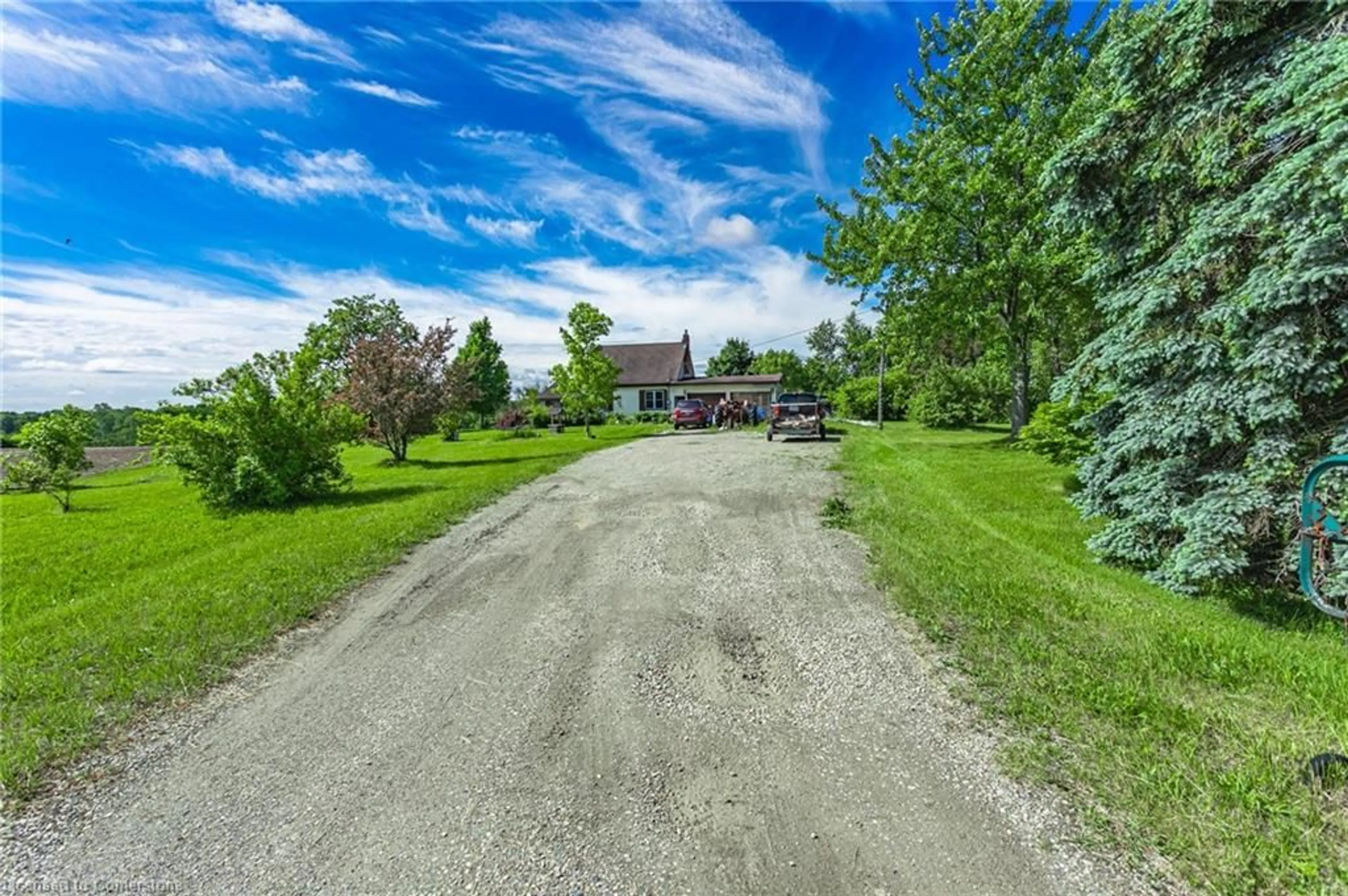 A pic from outside/outdoor area/front of a property/back of a property/a pic from drone, street for 806874 Oxford Road 29 Rd, Drumbo Ontario N0J 1G0