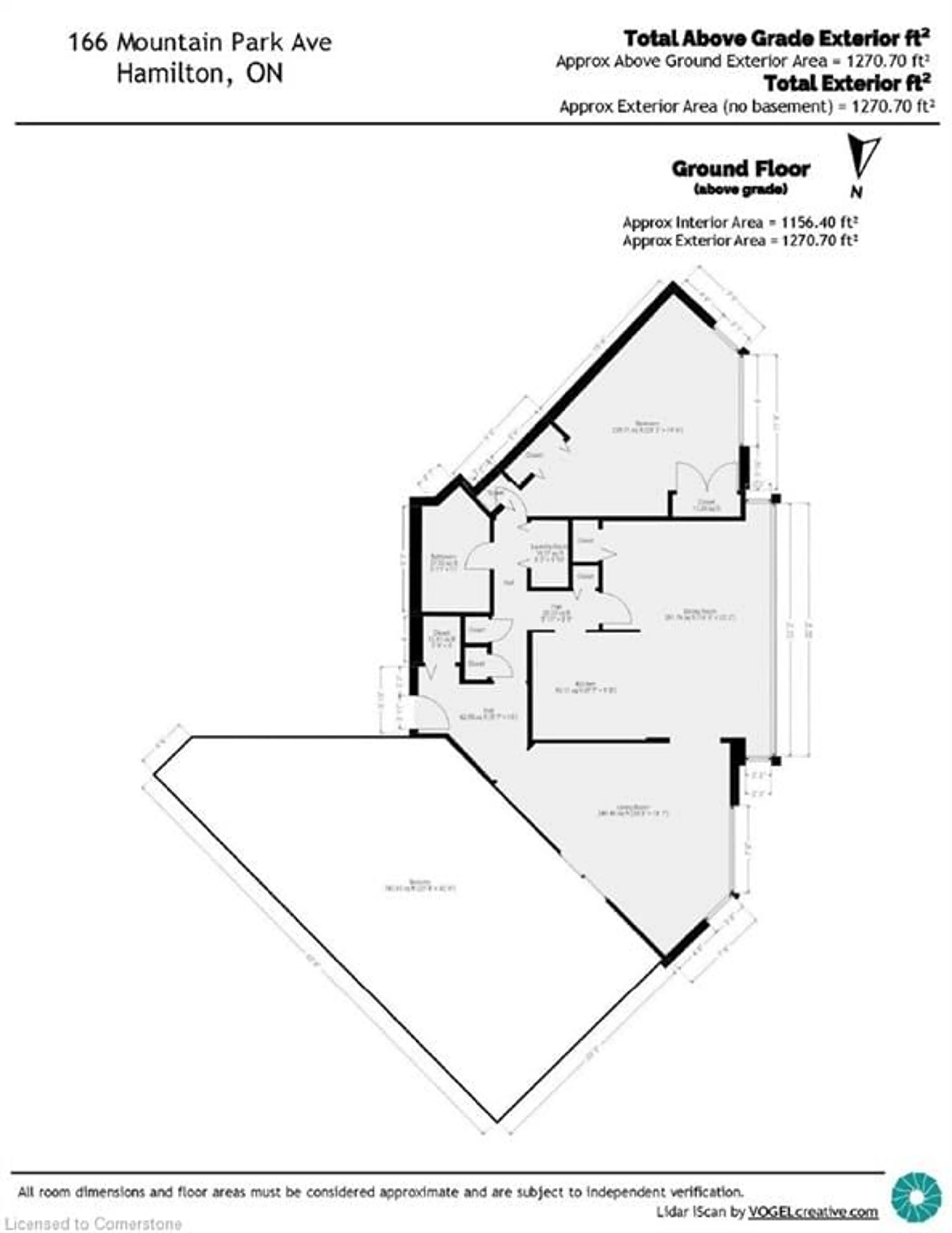 Floor plan for 166 Mountain Park Ave #701, Hamilton Ontario L8V 1A1