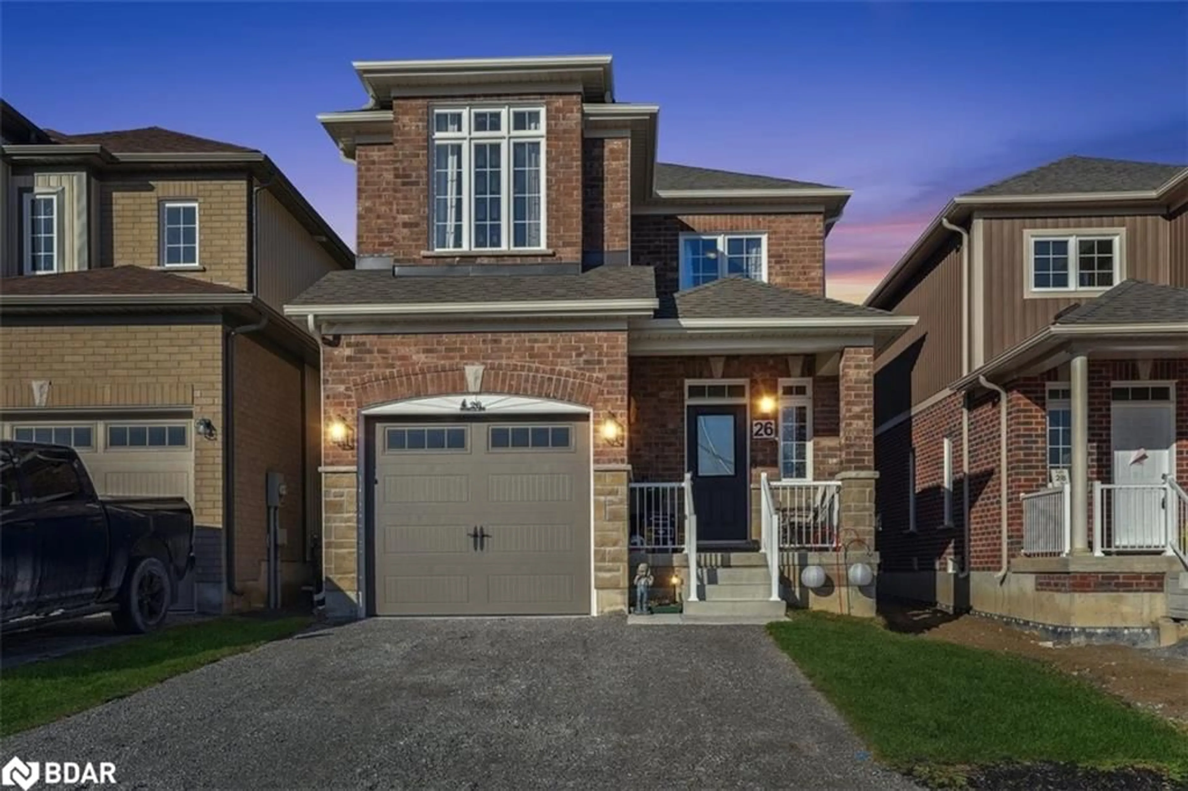 Home with brick exterior material, street for 26 Coldbrook Dr, Millbrook Village Ontario L0A 1G0