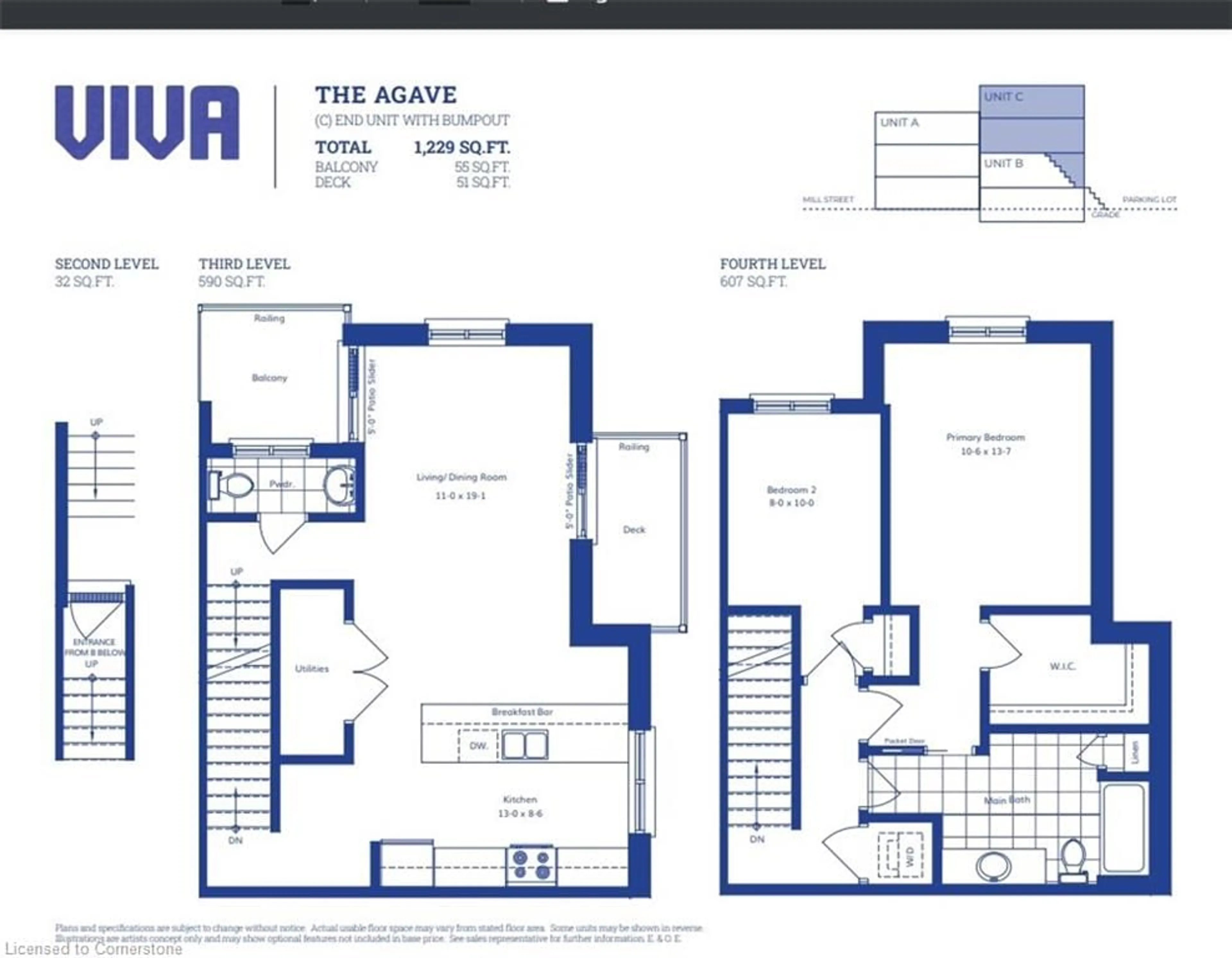 Floor plan for 31 Mill St #24, Kitchener Ontario N2G 2Y2