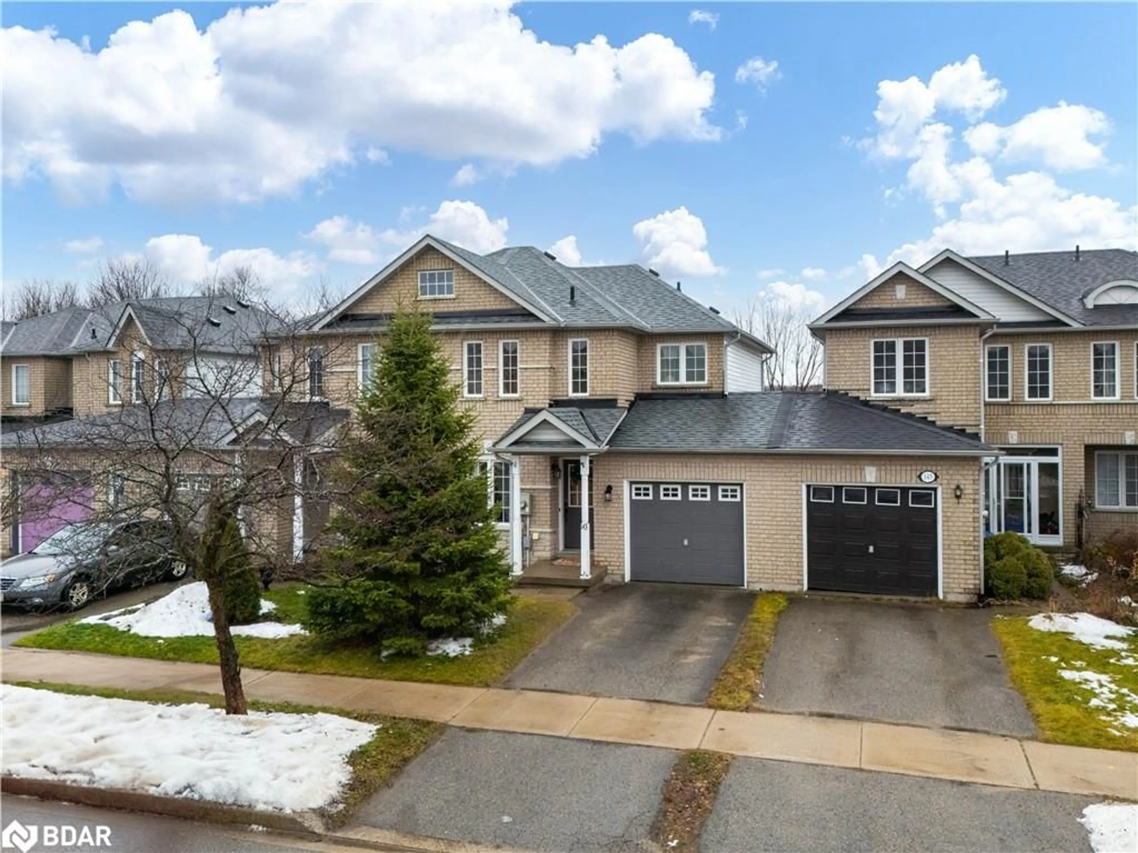 A pic from outside/outdoor area/front of a property/back of a property/a pic from drone, street for 143 Sproule Dr, Barrie Ontario L4N 0R4