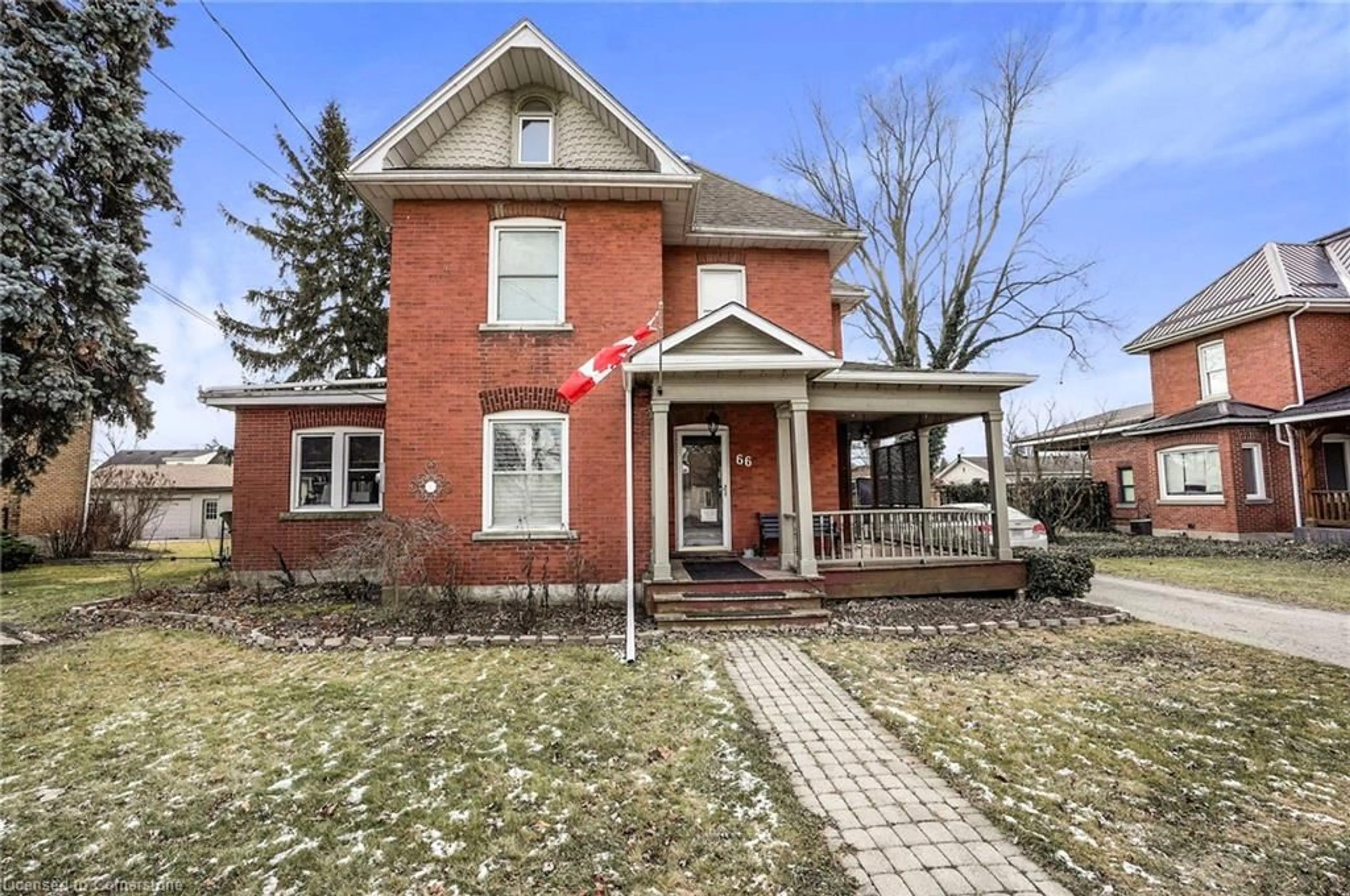Home with brick exterior material, street for 66 King St, Haldimand Ontario N0A 1H0