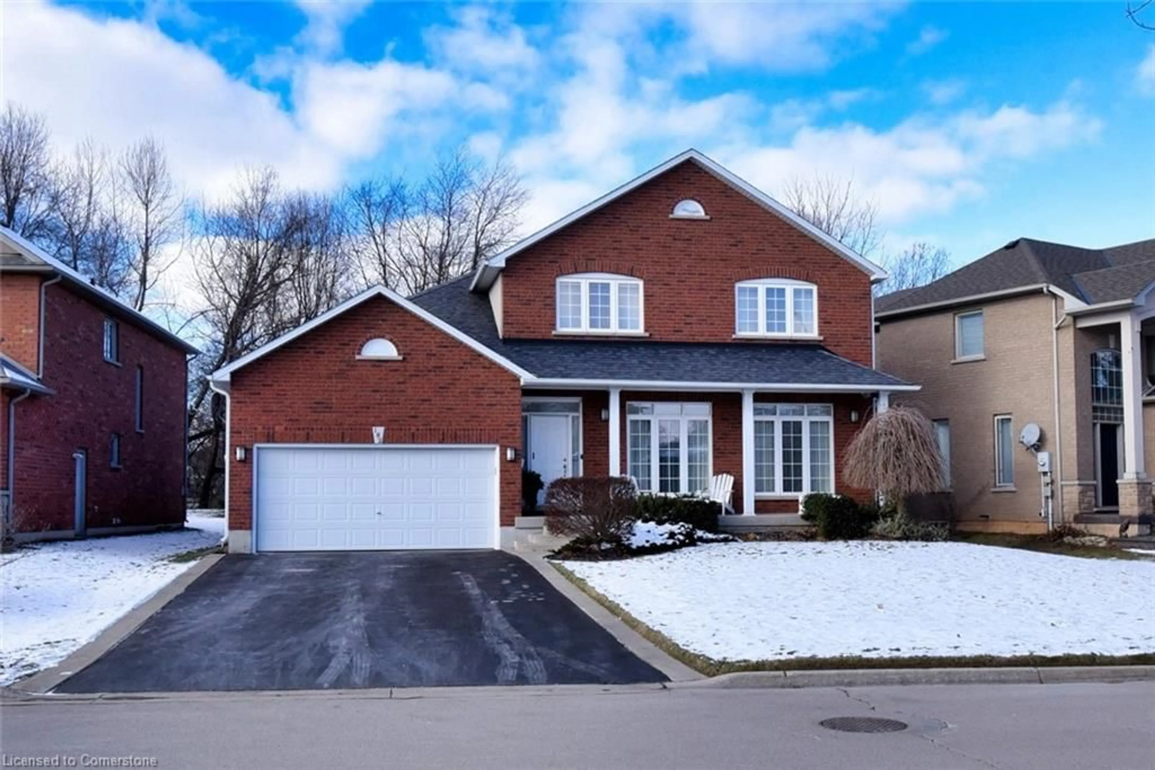 Home with brick exterior material, street for 182 Valridge Dr, Ancaster Ontario L9G 4Y4