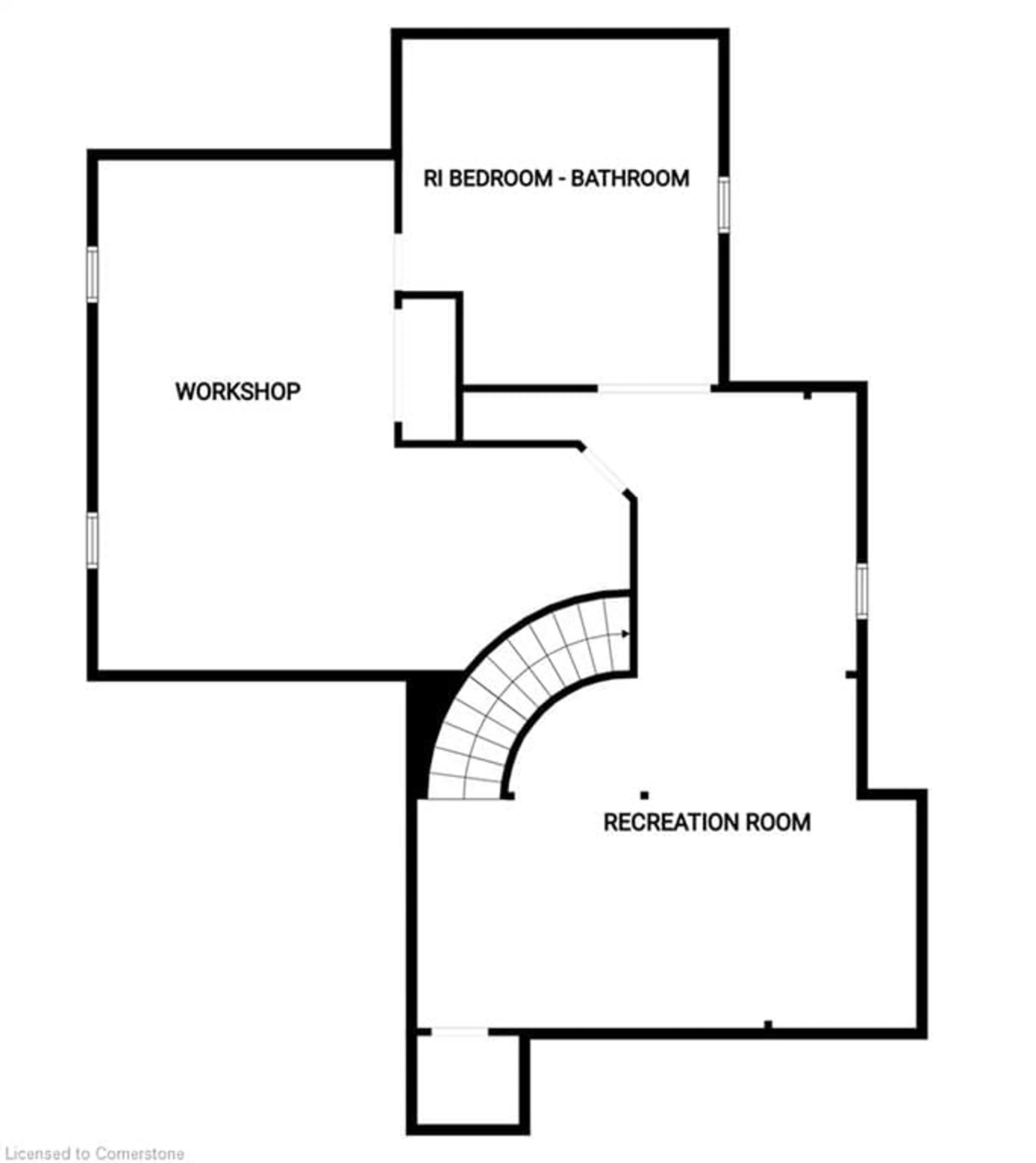 Floor plan for 182 Valridge Dr, Ancaster Ontario L9G 4Y4