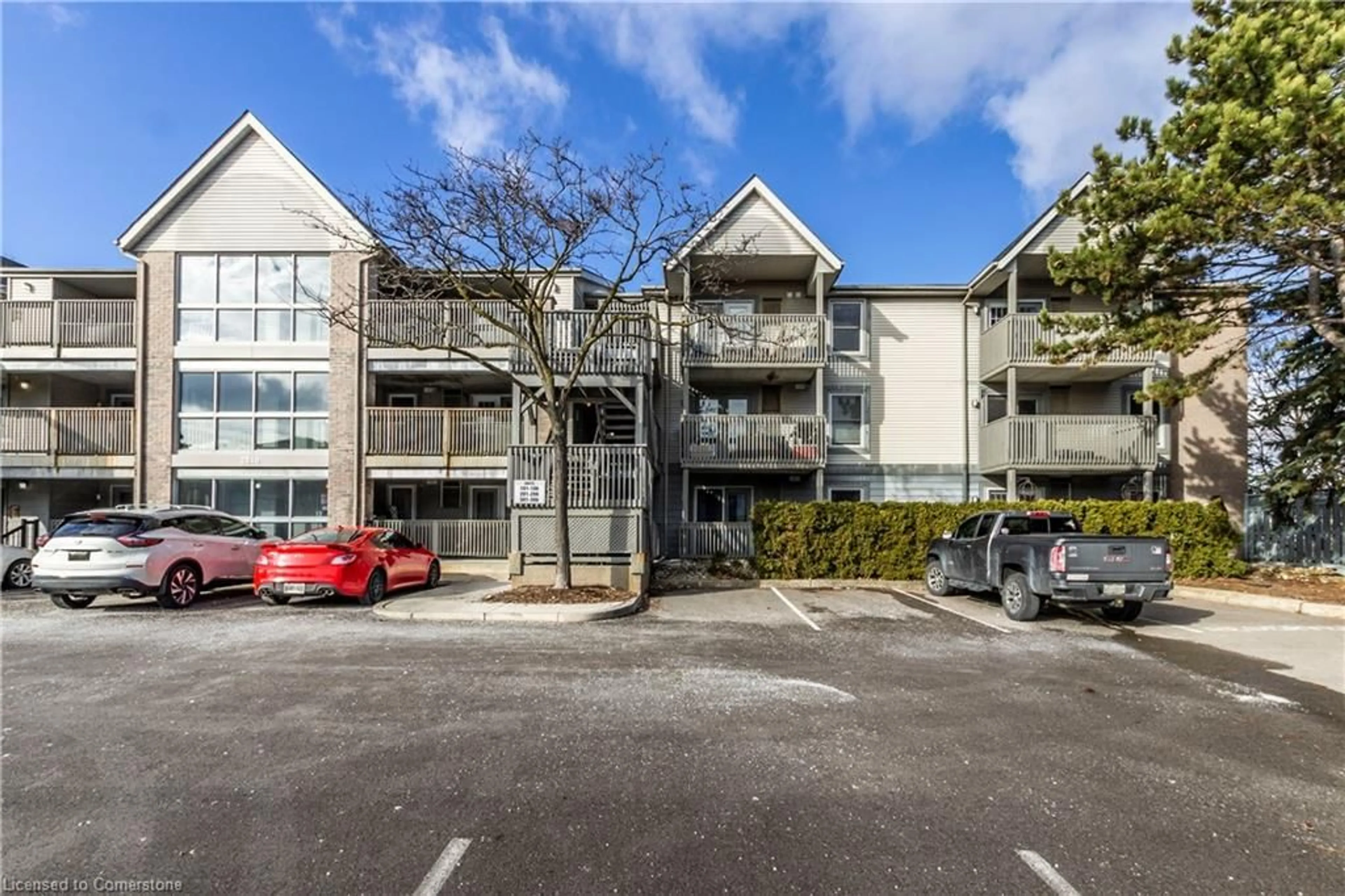 A pic from outside/outdoor area/front of a property/back of a property/a pic from drone, unknown for 2040 Cleaver Ave #102, Burlington Ontario L7M 4C4